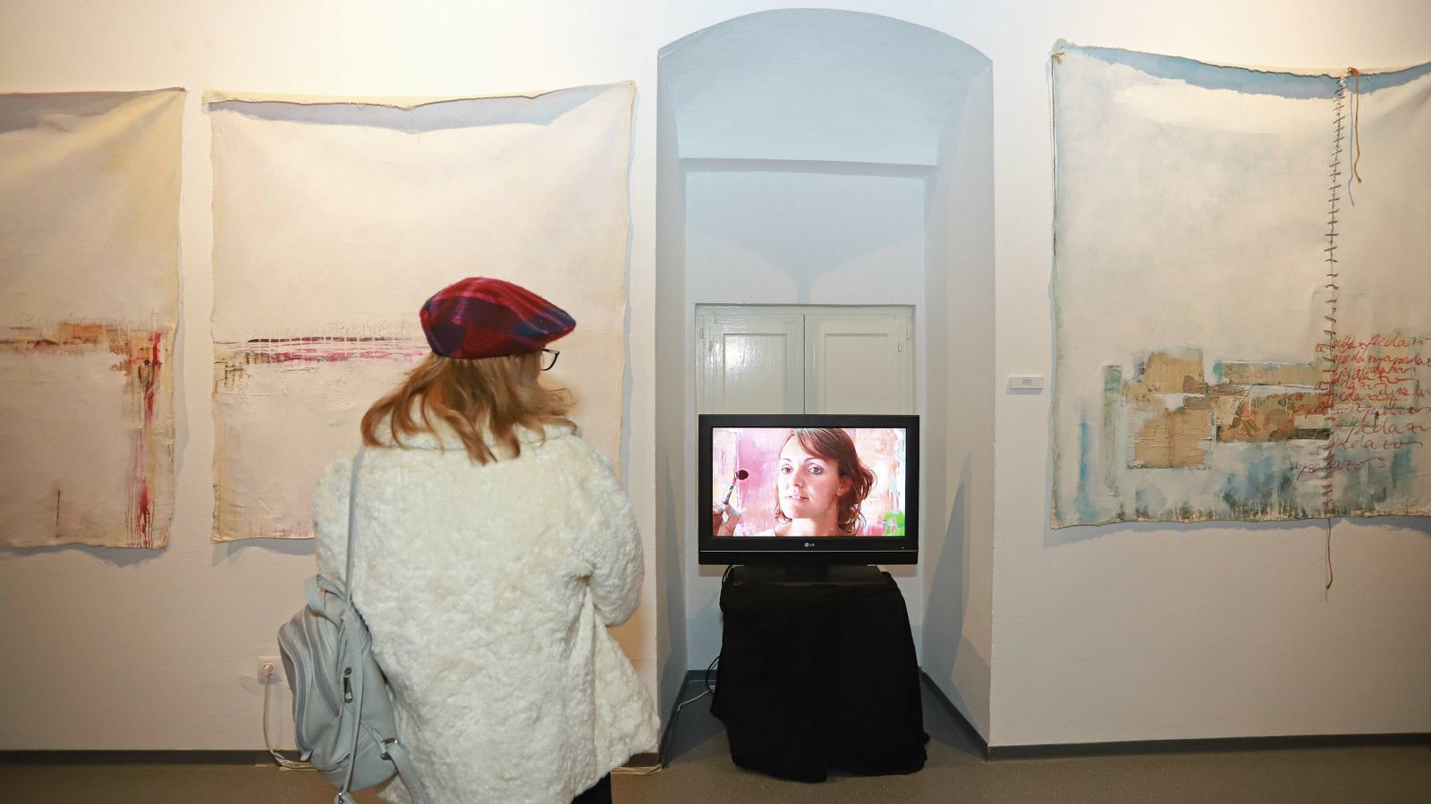 Inauguración de la exposición de Blanca Orozco en el museo municipal  de Algeciras