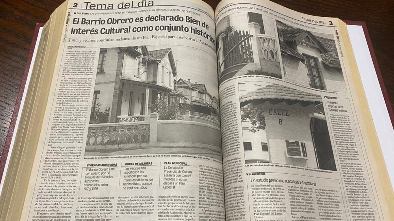 El Barrio Obrero declarado BIC El Barrio Obrero declarado BIC