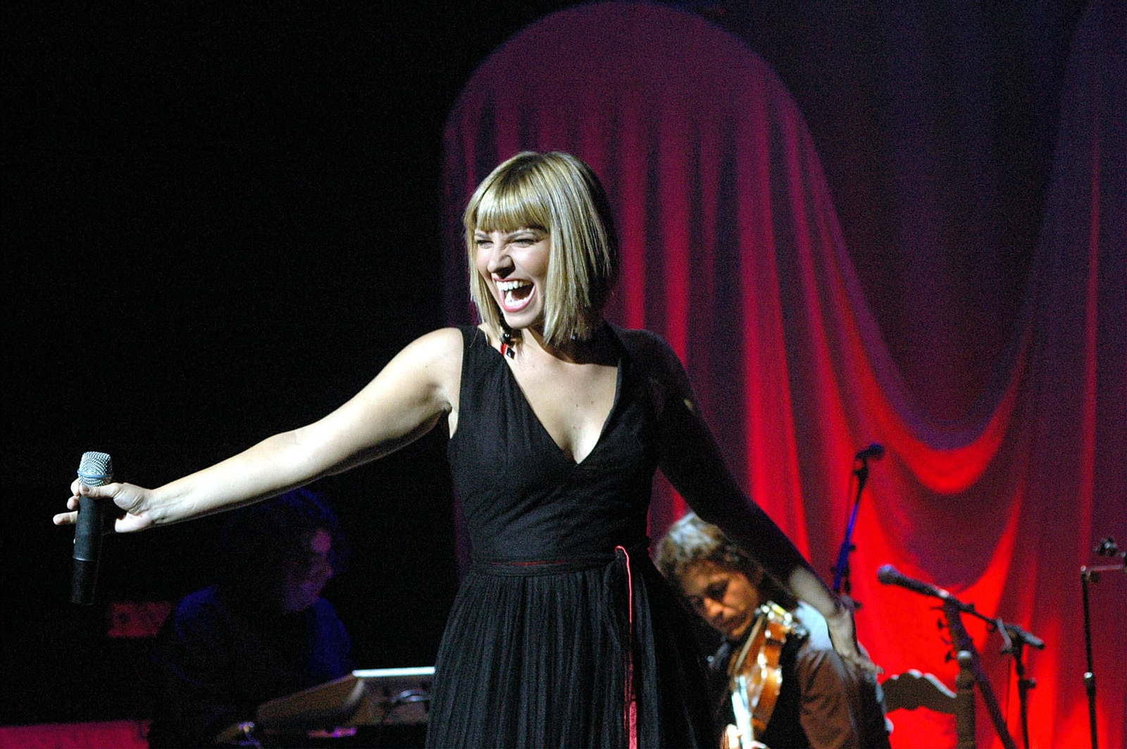 Pasión Vega, durante su actuación en el Gran Teatro.