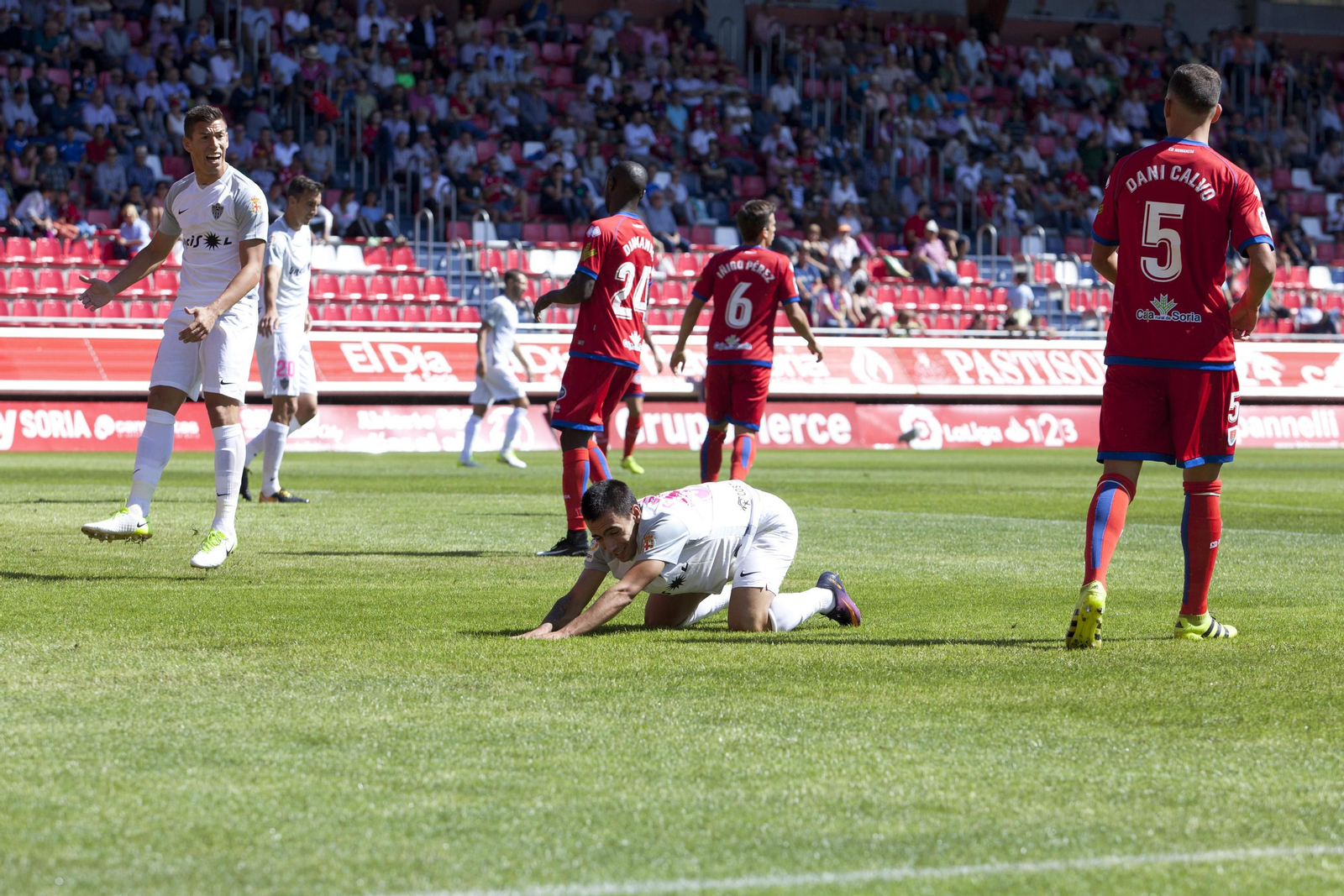 Las imágenes del Numancia-Almería