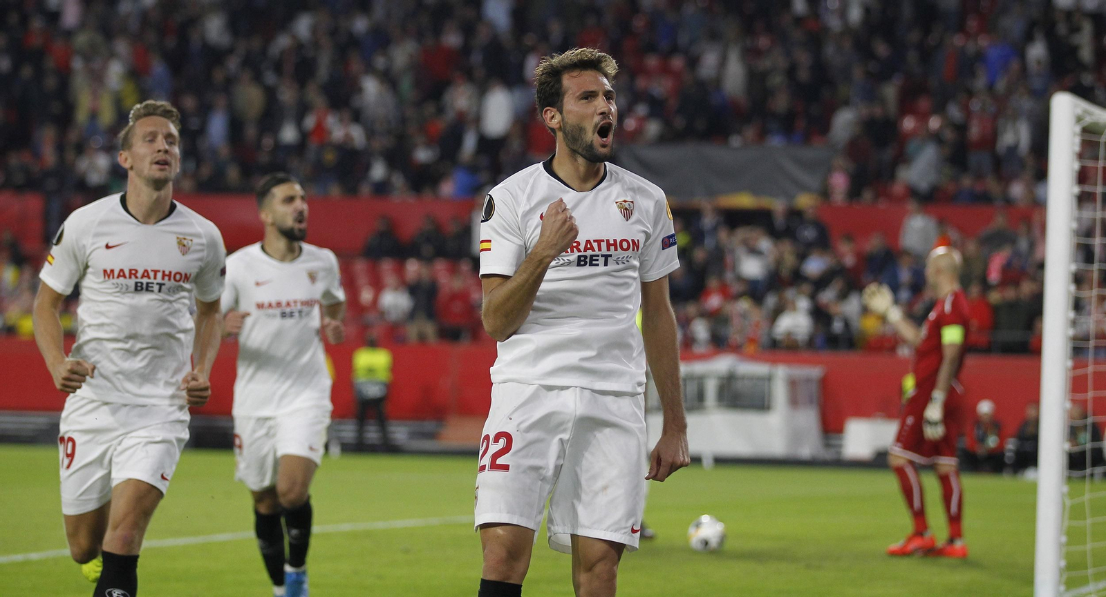 Las fotos del Sevilla-Dudelange