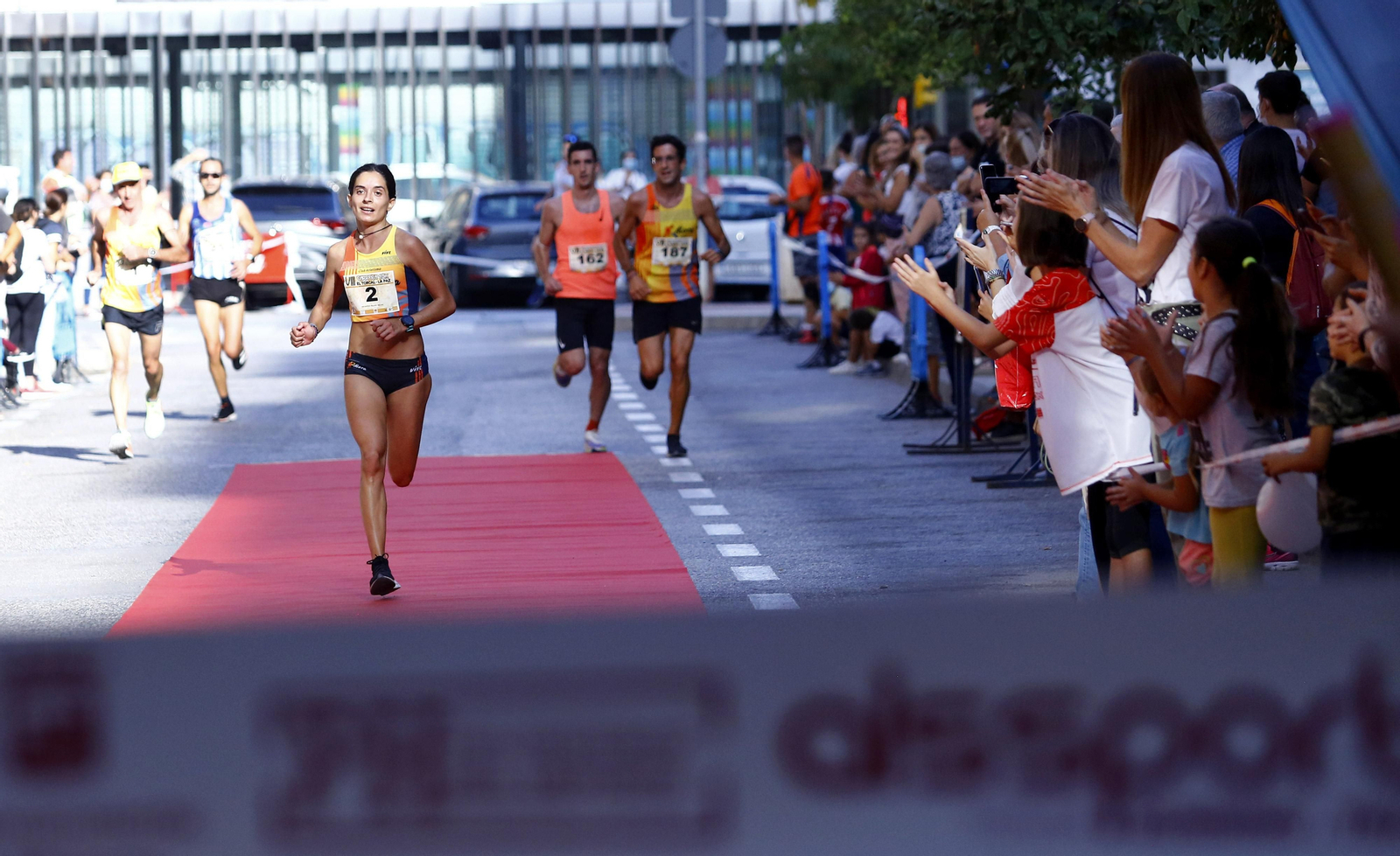 Las fotos de la primera carrera urbana en Málaga tras la pandemia Las fotos de la primera carrera urbana en Málaga tras la pandemia