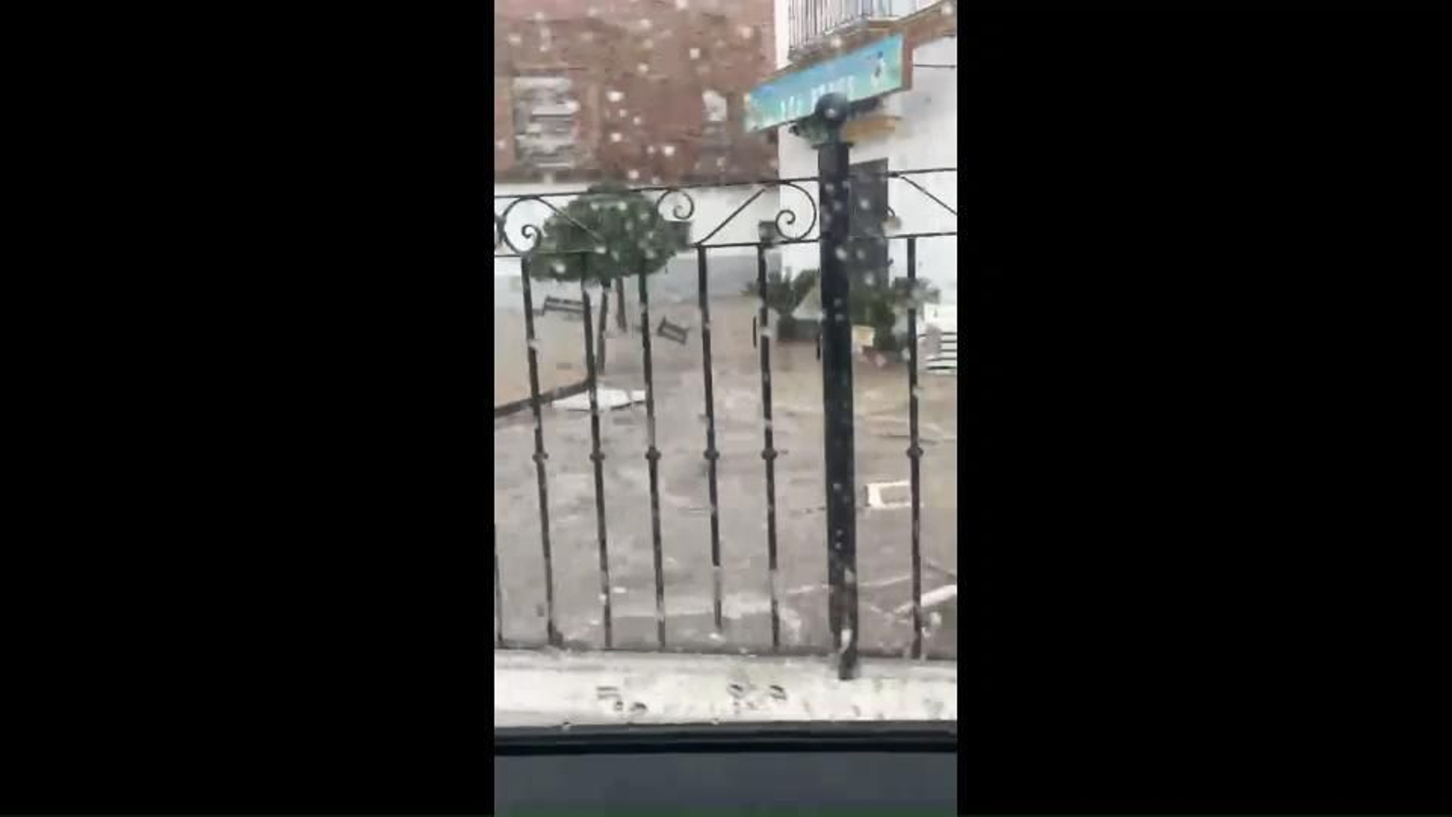 Inundaciones en el municipio de Paterna.