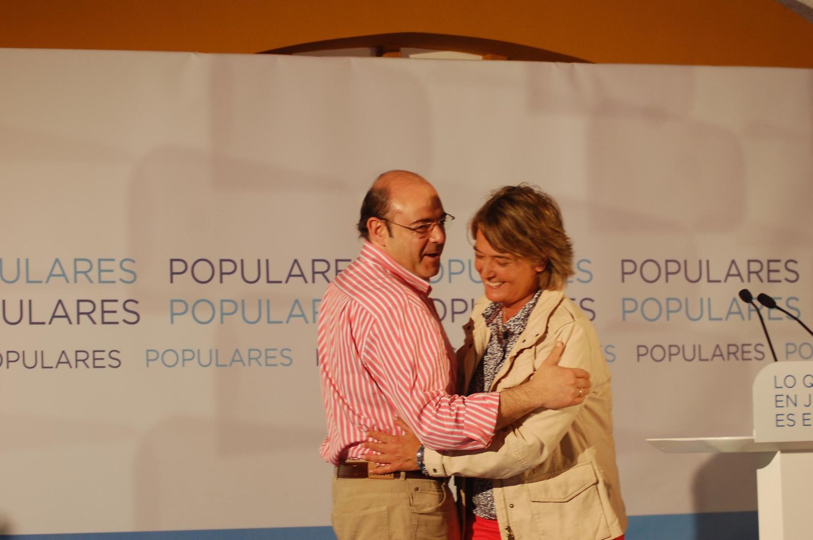 Sebastián Pérez y Luisa García Chamorro, en una imagen de archivo.