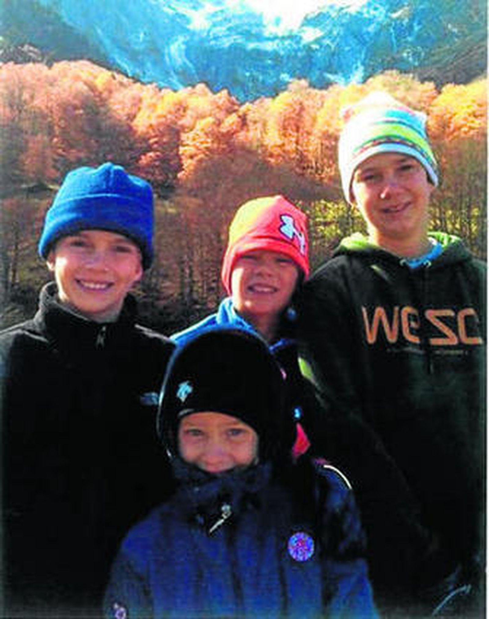 Las infantas también felicitan la Navidad