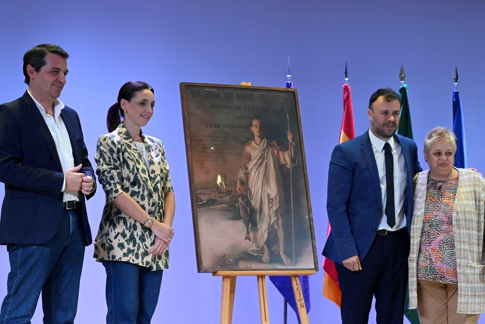 El pregón de San Rafael de Pilar Sanabria, en imágenes