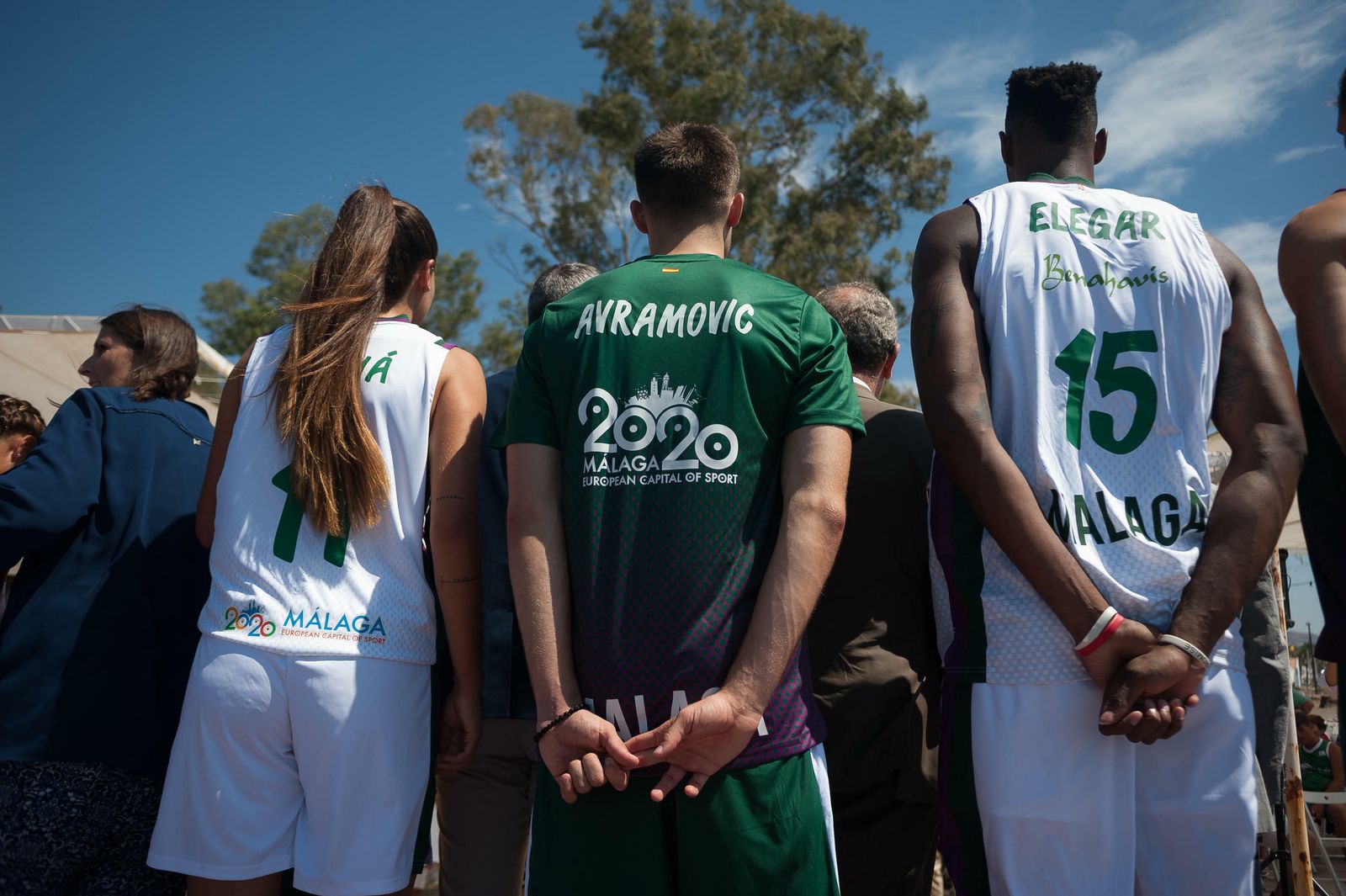 Las camisetas del Unicaja nuevas, en fotos