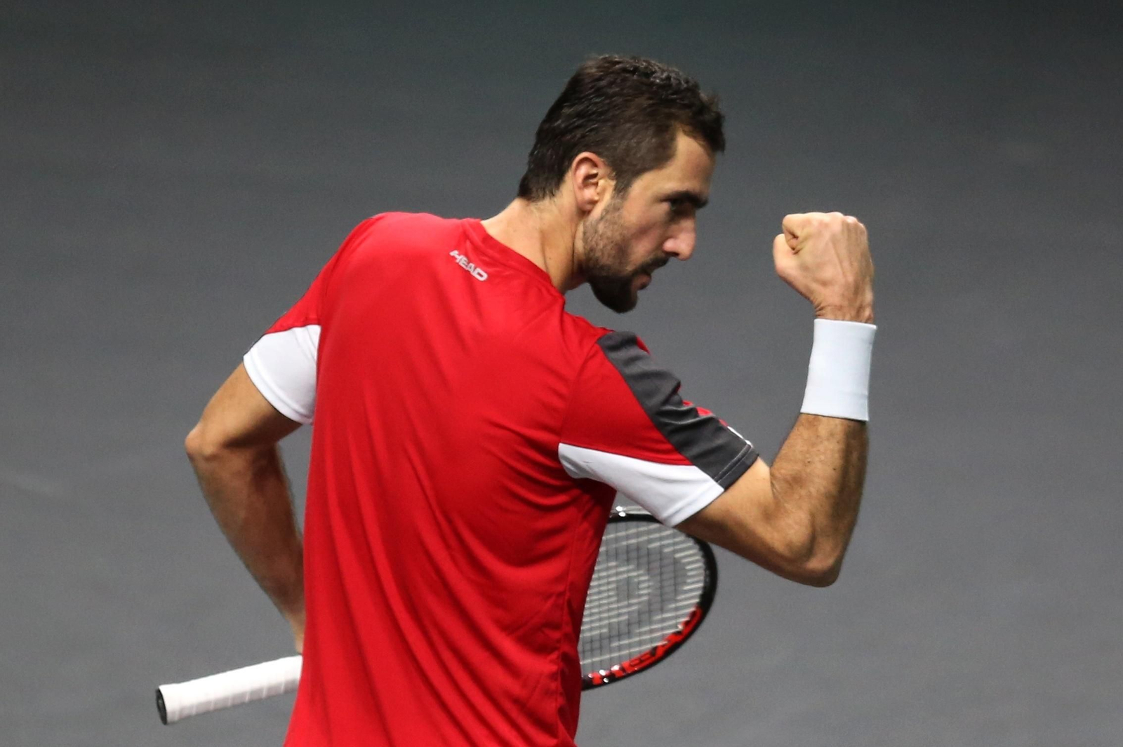 Pablo Carreño-Marin Cilic, en imágenes