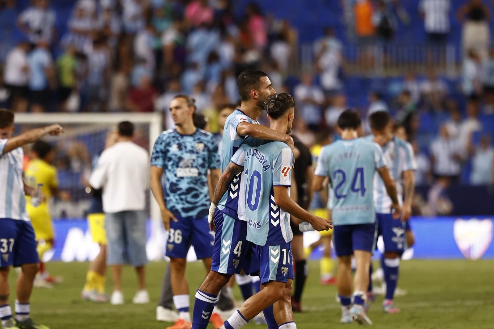 El Málaga CF-Cádiz CF, en fotos