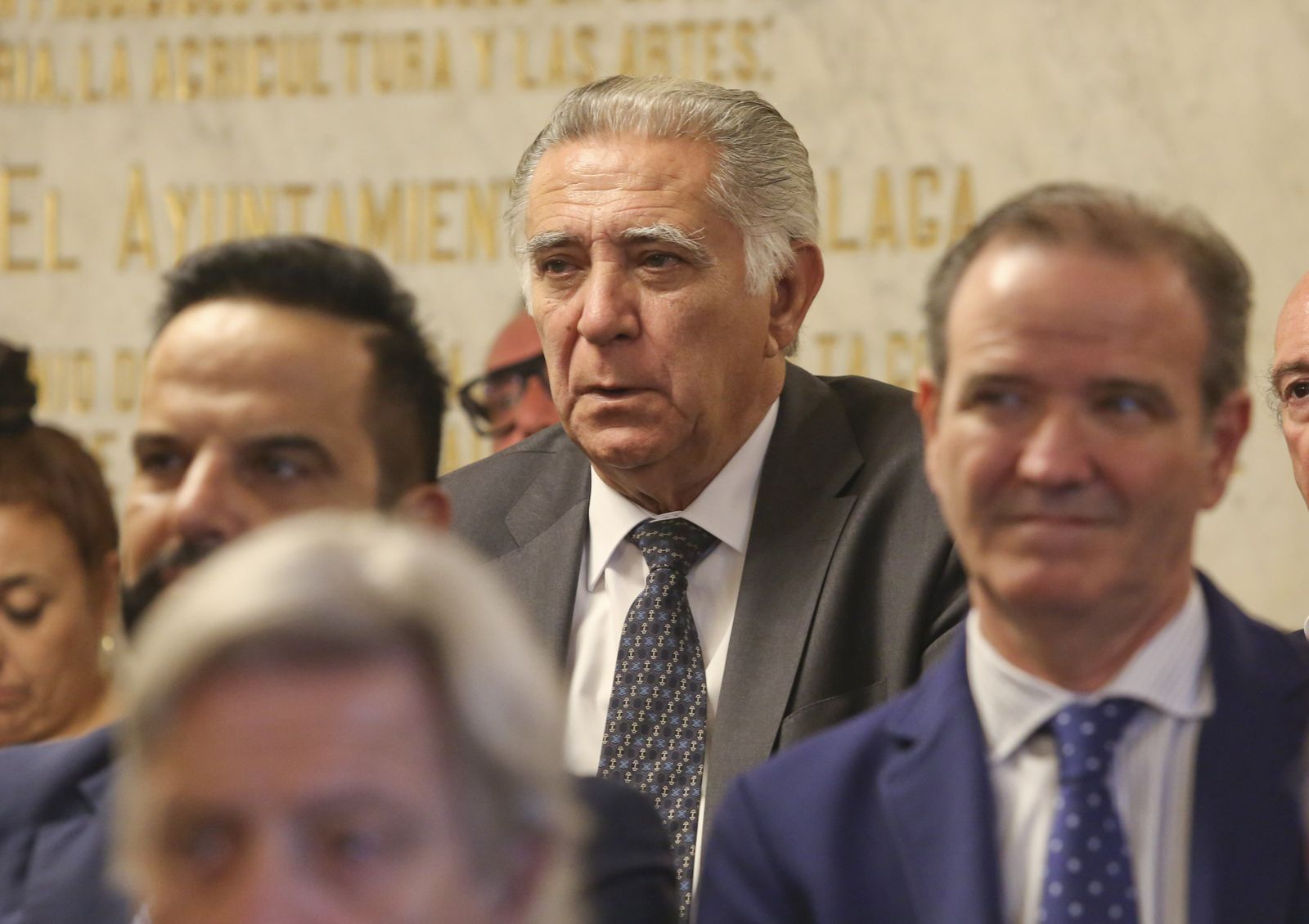 Homenaje a Celia Villalobos en el Ayuntamiento de Málaga (fotos)