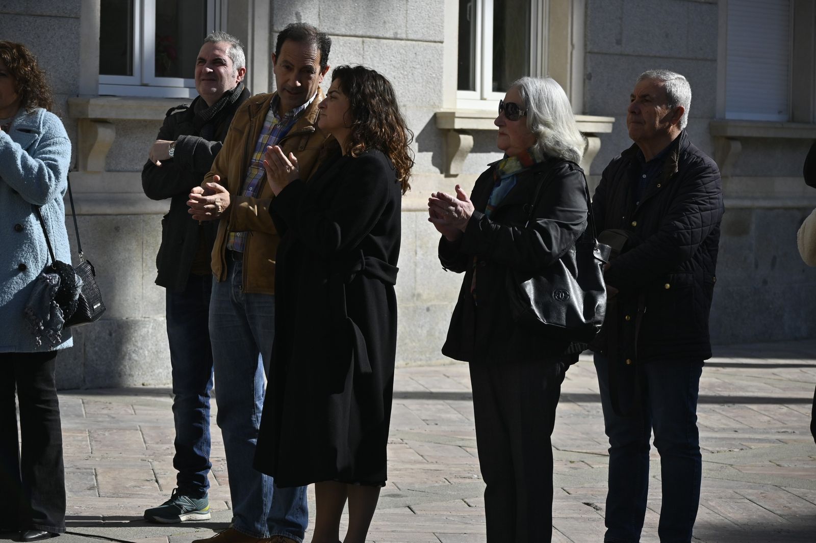 Imágenes de la lectura del llamamiento, del Día Mundial contra el Cancer.