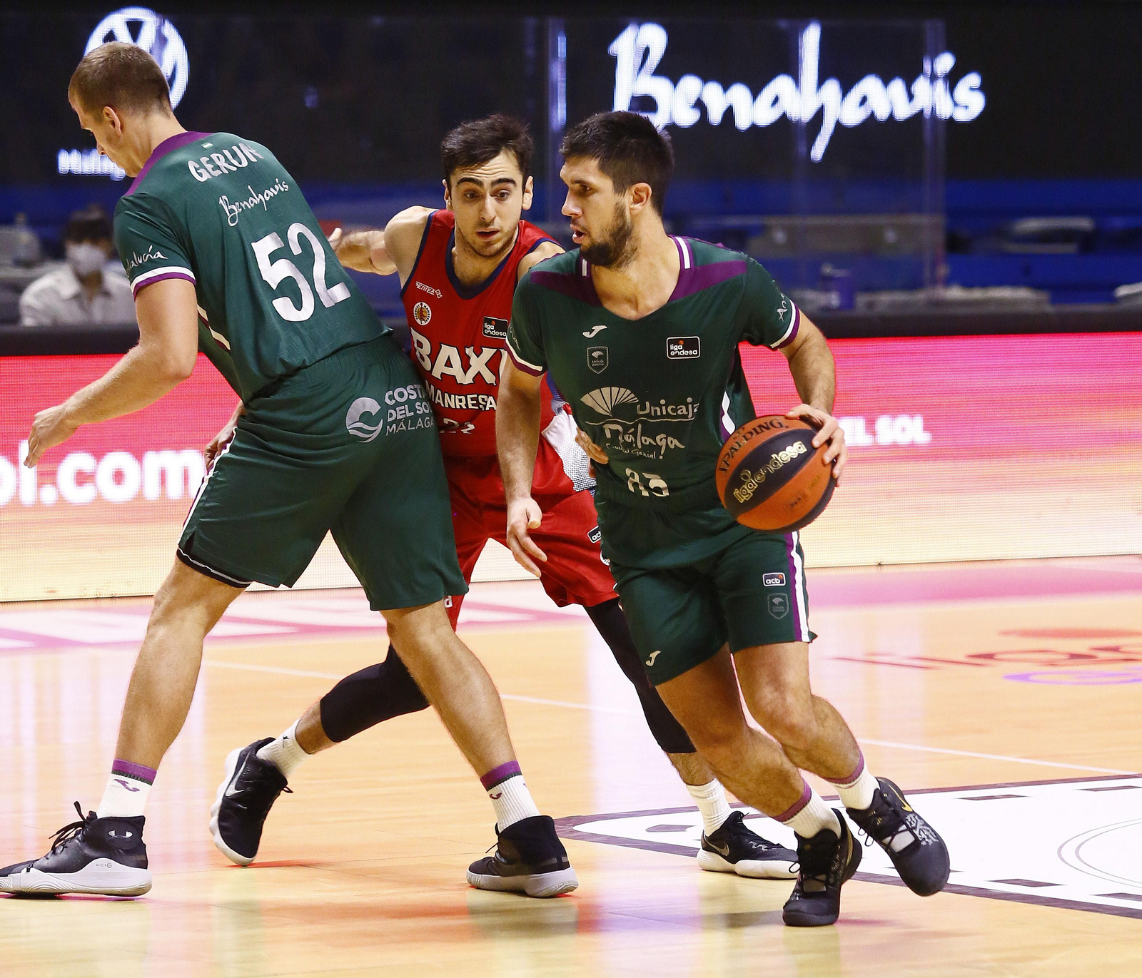 Las fotos del Unicaja -  Baxi Manresa