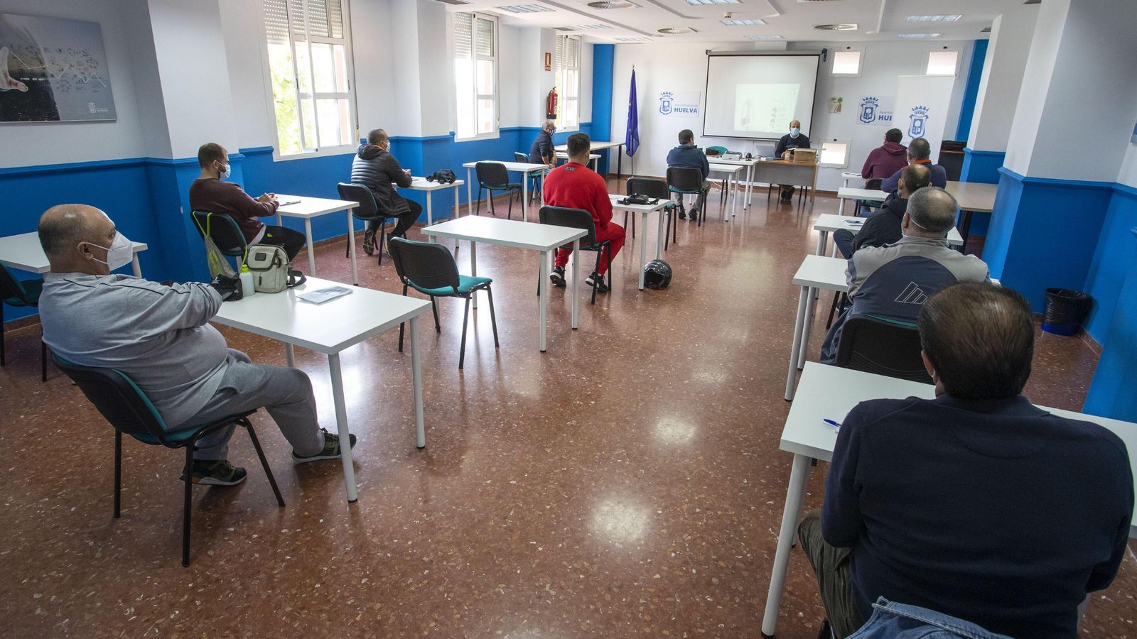 Curso de formación en materia renovable impartido por Endesa en Huelva.
