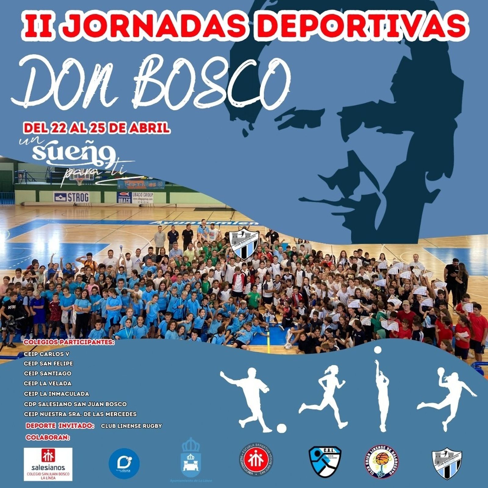El cartel anunciador de las II Jornadas Deportiva Don Bosco