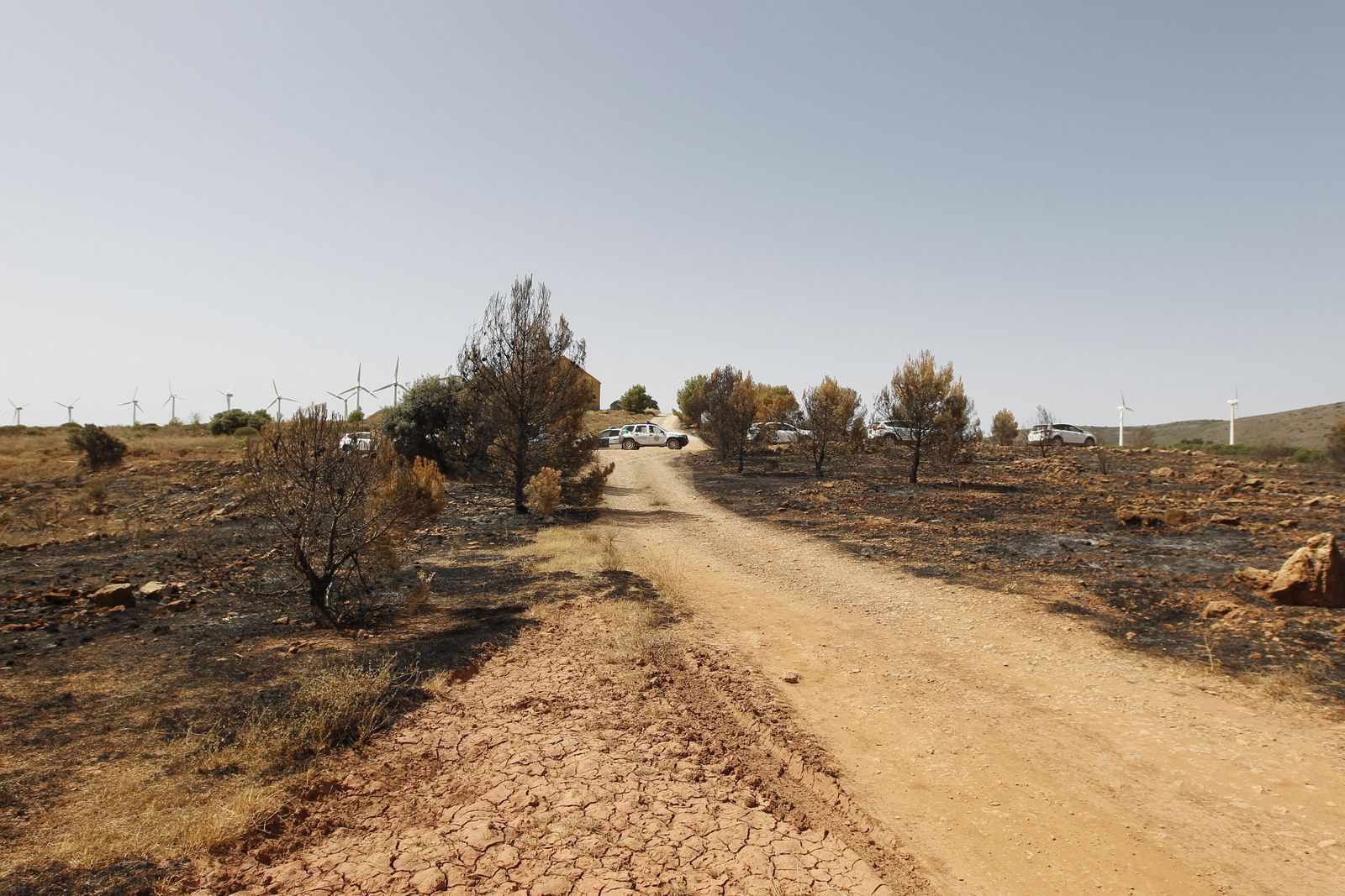Fotogalería incendio extinguido Sierra de Gádor