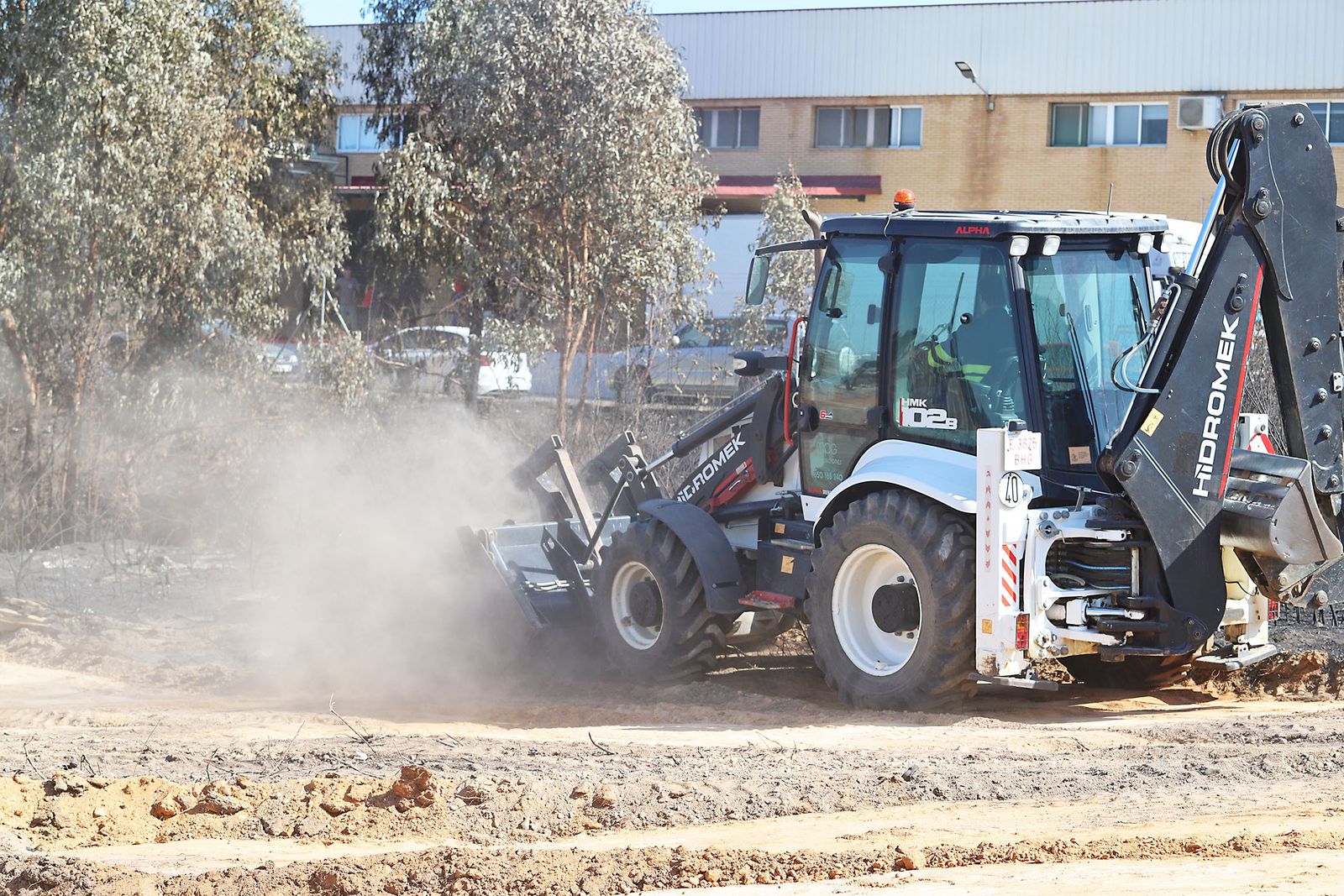 Así quedó el asentamiento de chabolas en Palos de la Frontera tras el incendio