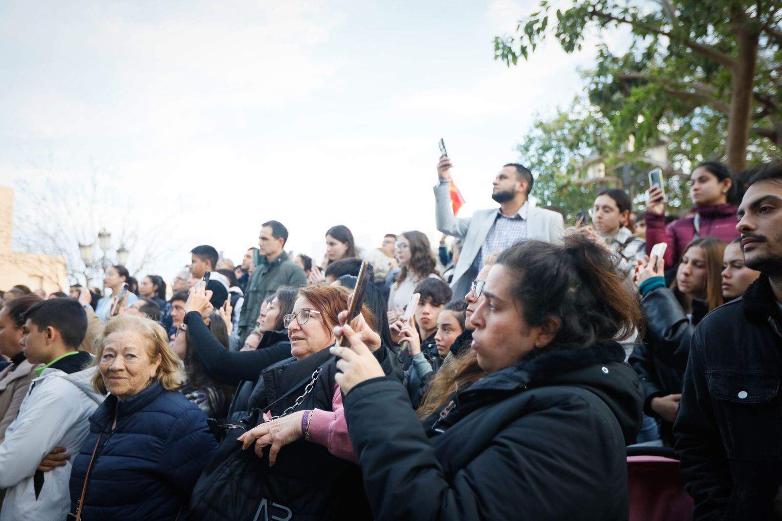 La procesión del Encuentro, en imágenes