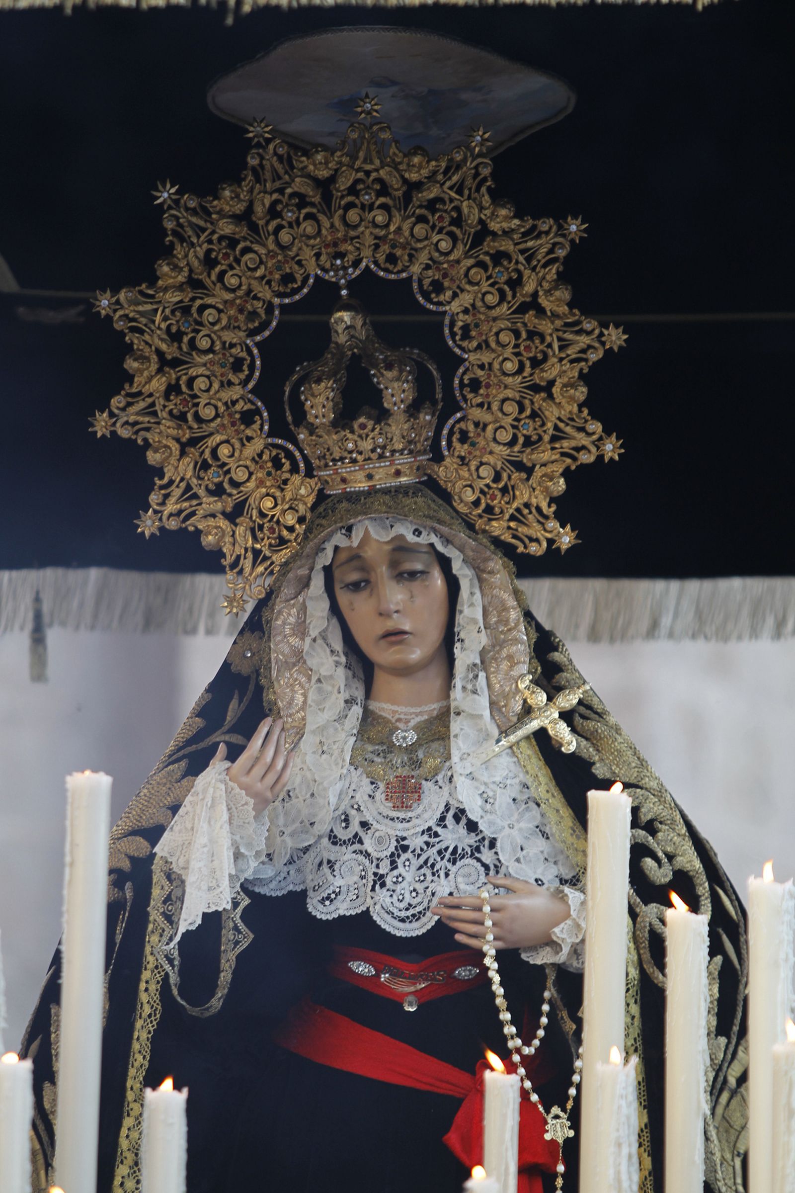 Imágenes de la Procesión del Entierro, Viernes Santo. Semana Santa Almería 2019