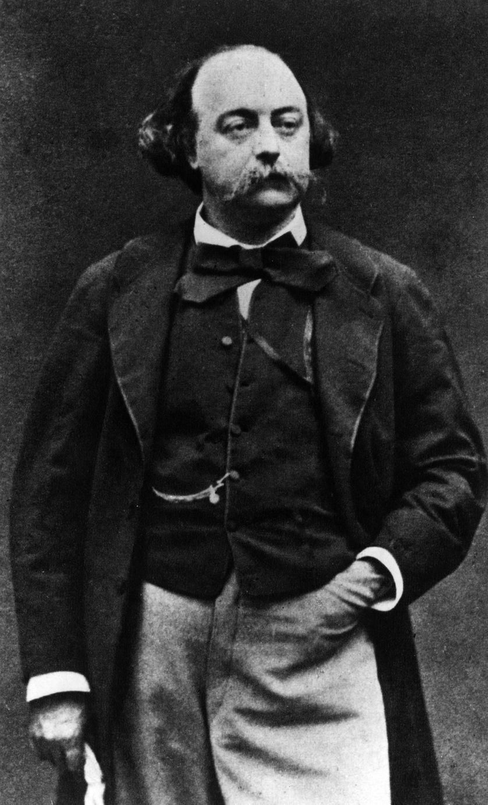 El escritor francés Gustave Flaubert. Ruan, 1821-Croisset, 1880