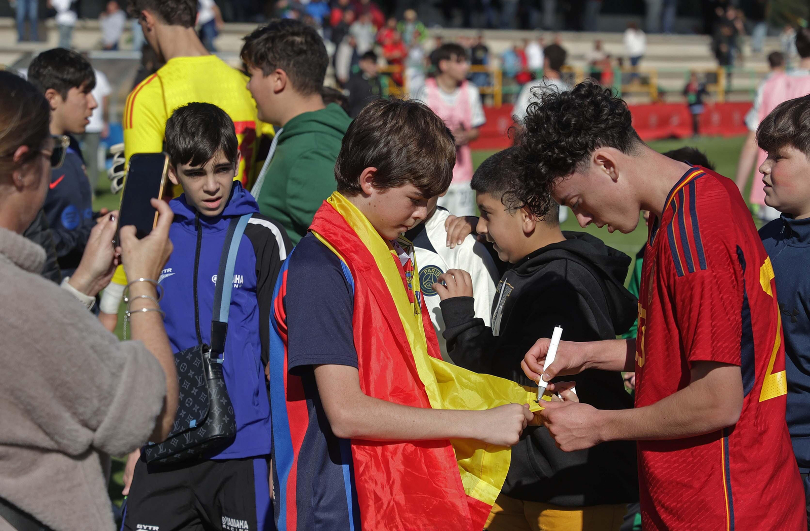 Las mejores fotos del segundo partido España - Italia sub-17 en Los Barrios
