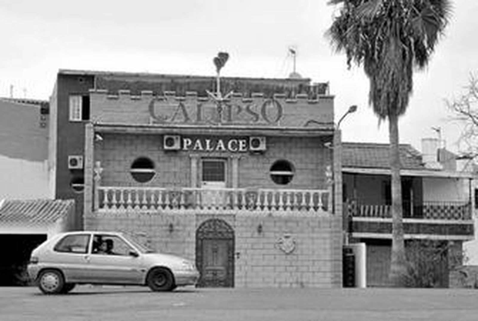 Imagen del club de alterne Calipso Palace, en la travesía Maqueda, en el distrito de Churriana.