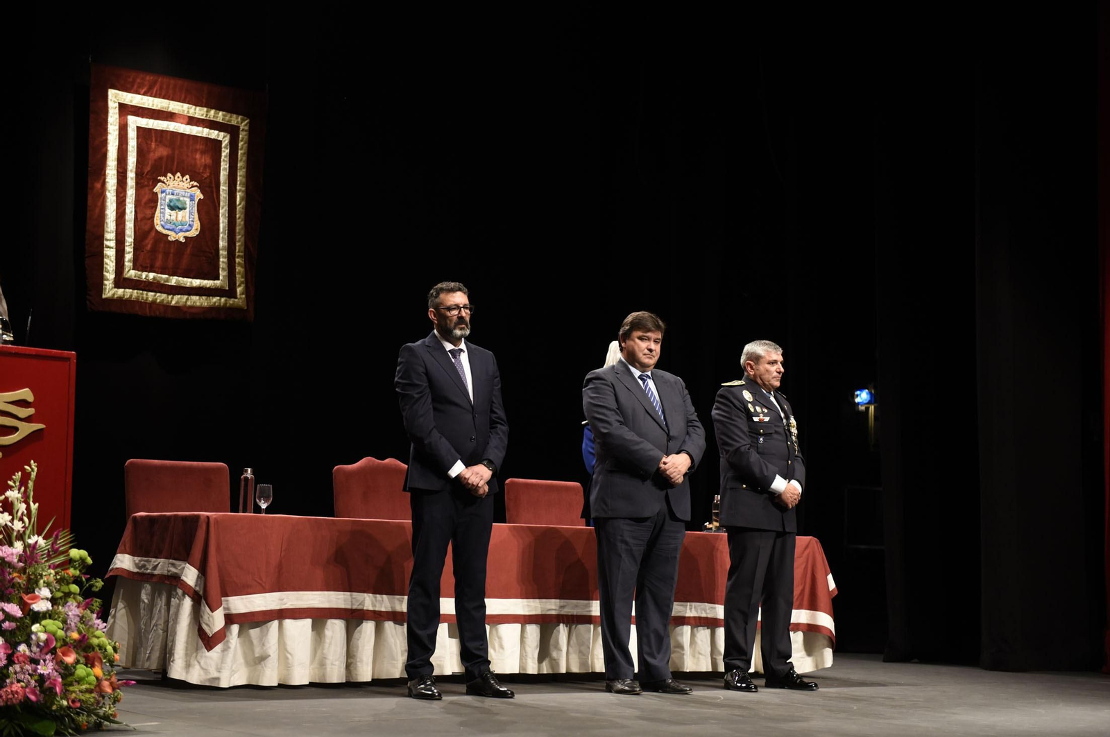 Imágenes del acto del Día de la Policía Local de Huelva