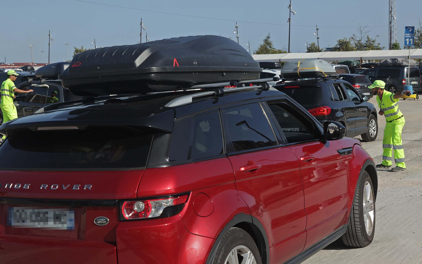 Fotos del primer sábado de agosto en la Operación Paso del Estrecho en Algeciras