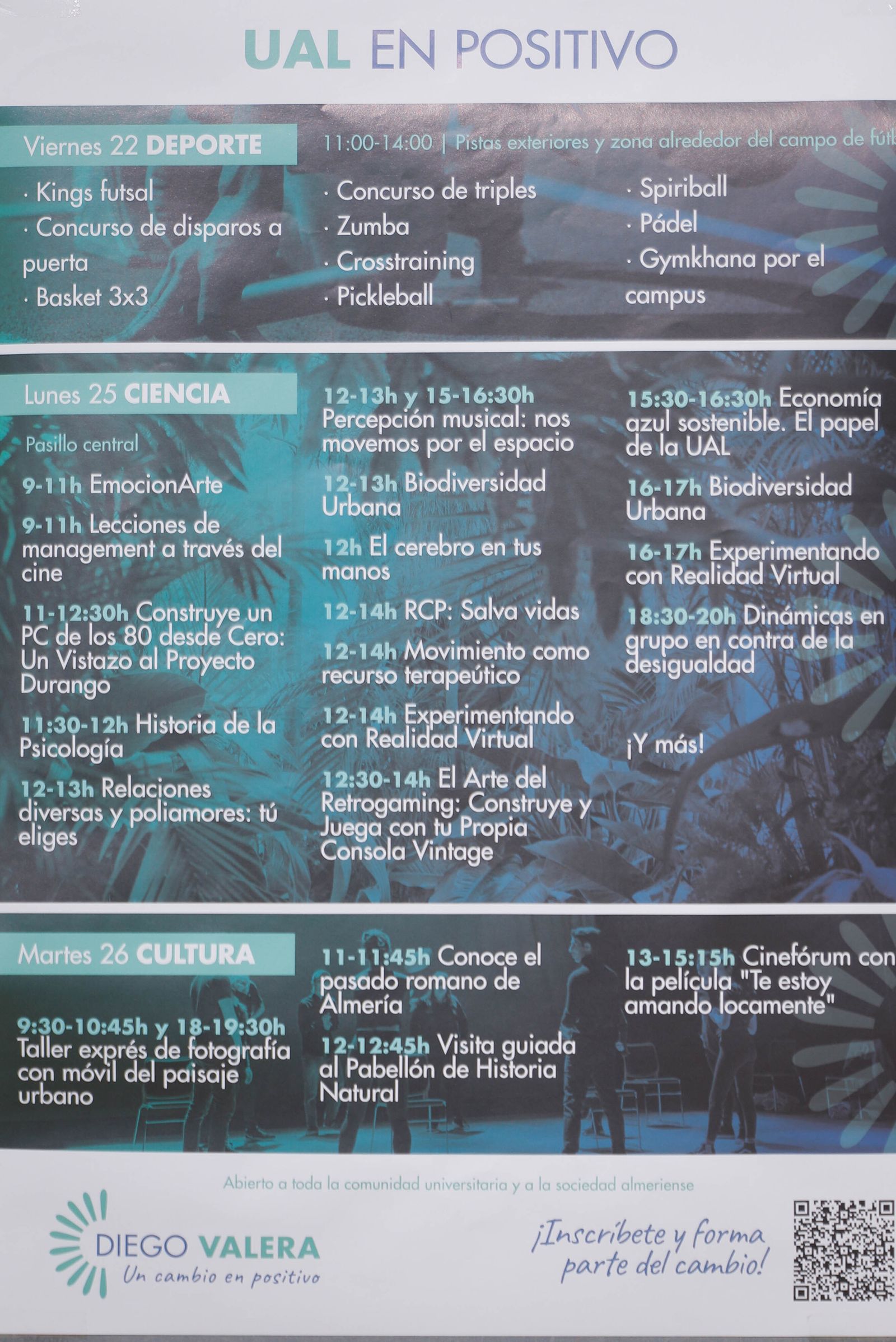 Inicio de la campaña electoral de Diego Valera como candidato a Rector de la Universidad de Almería-UAL