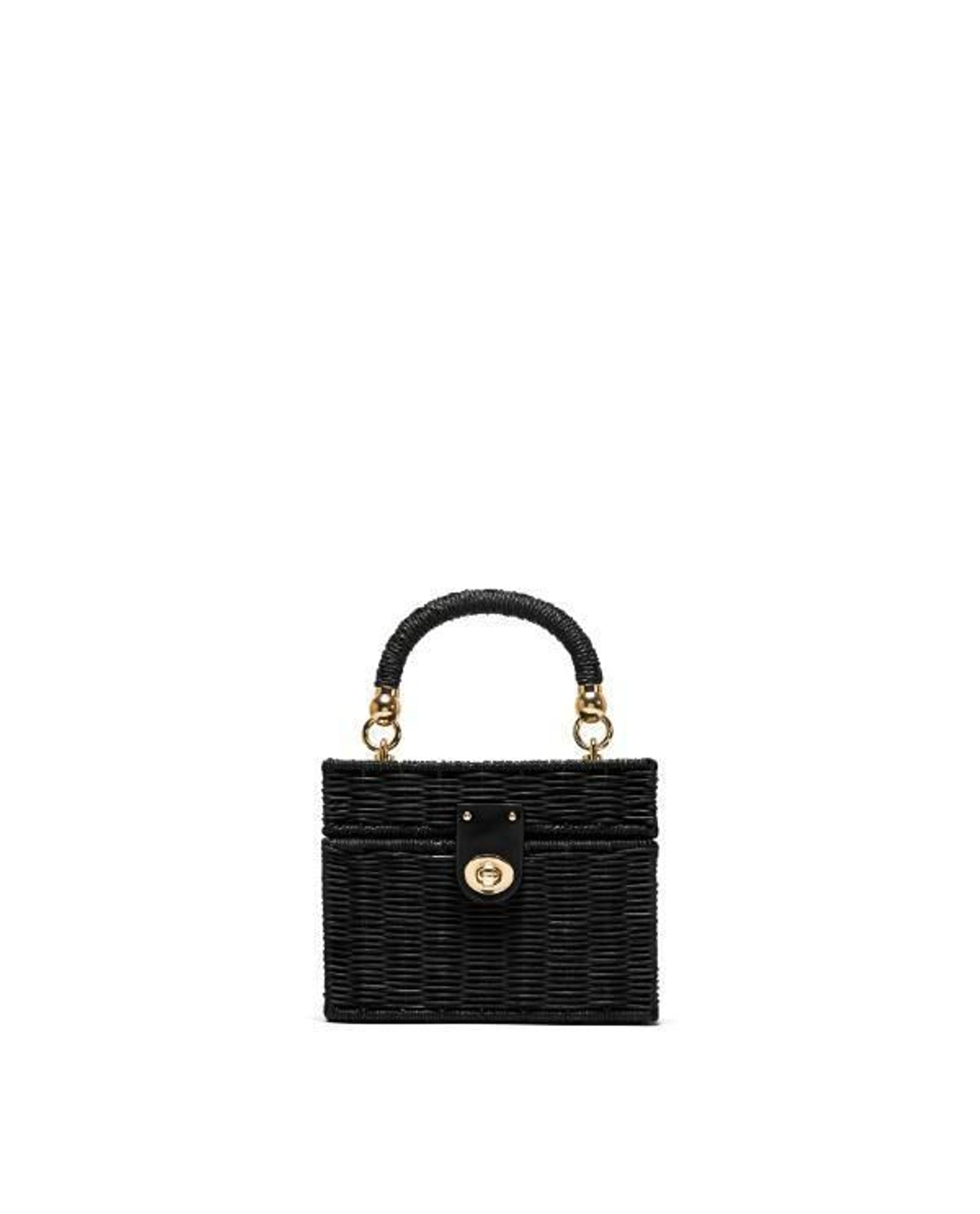 Caja bandolera trenzada.