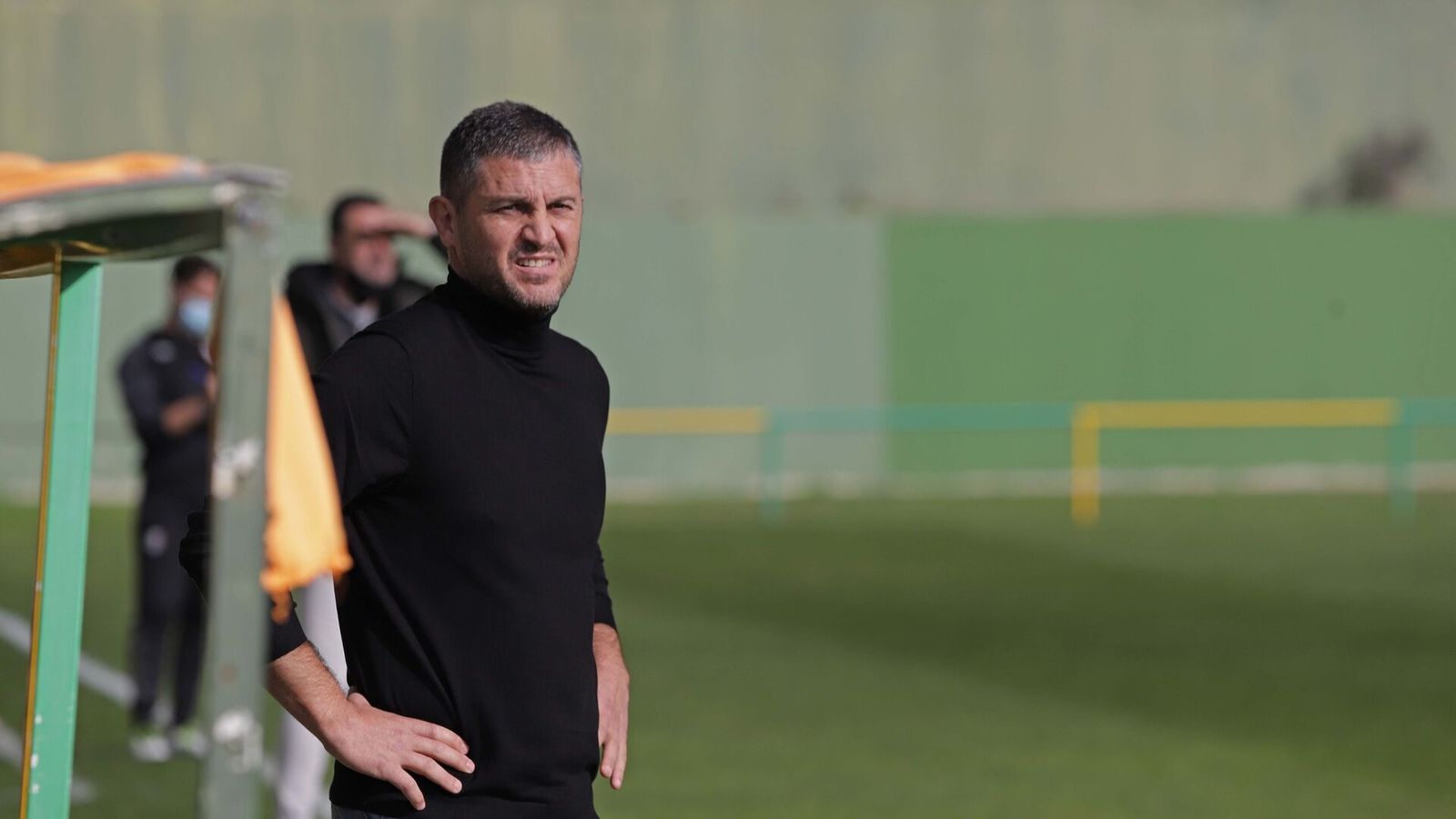 Mariano Marcos, entrenador de la UD Los Barrios