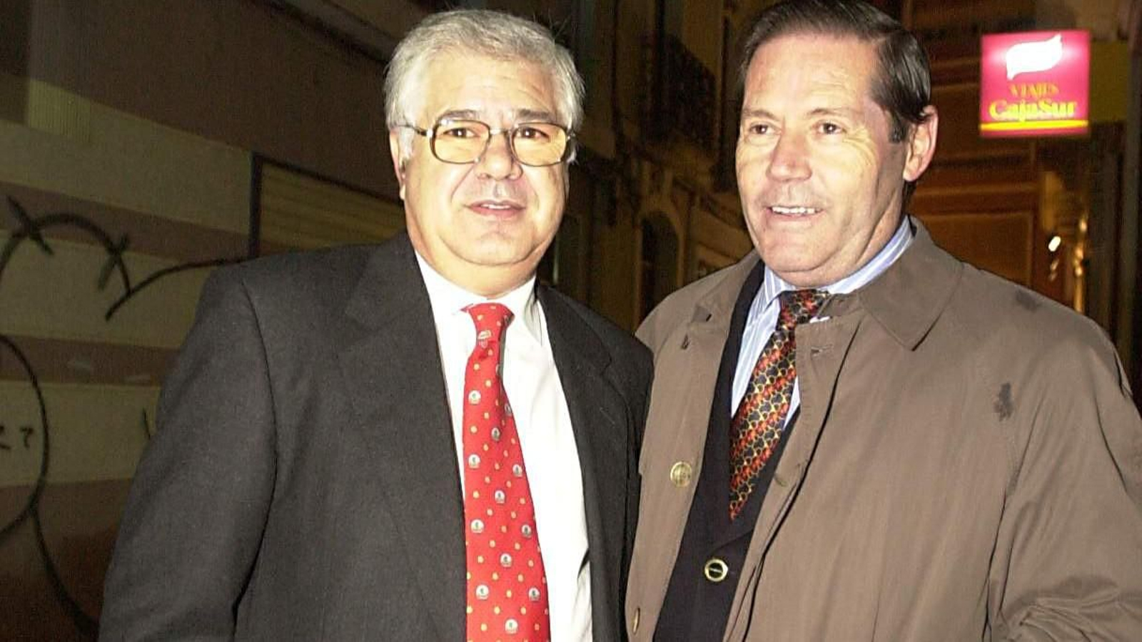 Claudio Ripoll, a la izquierda de la imagen, junto a Ángel Marín.