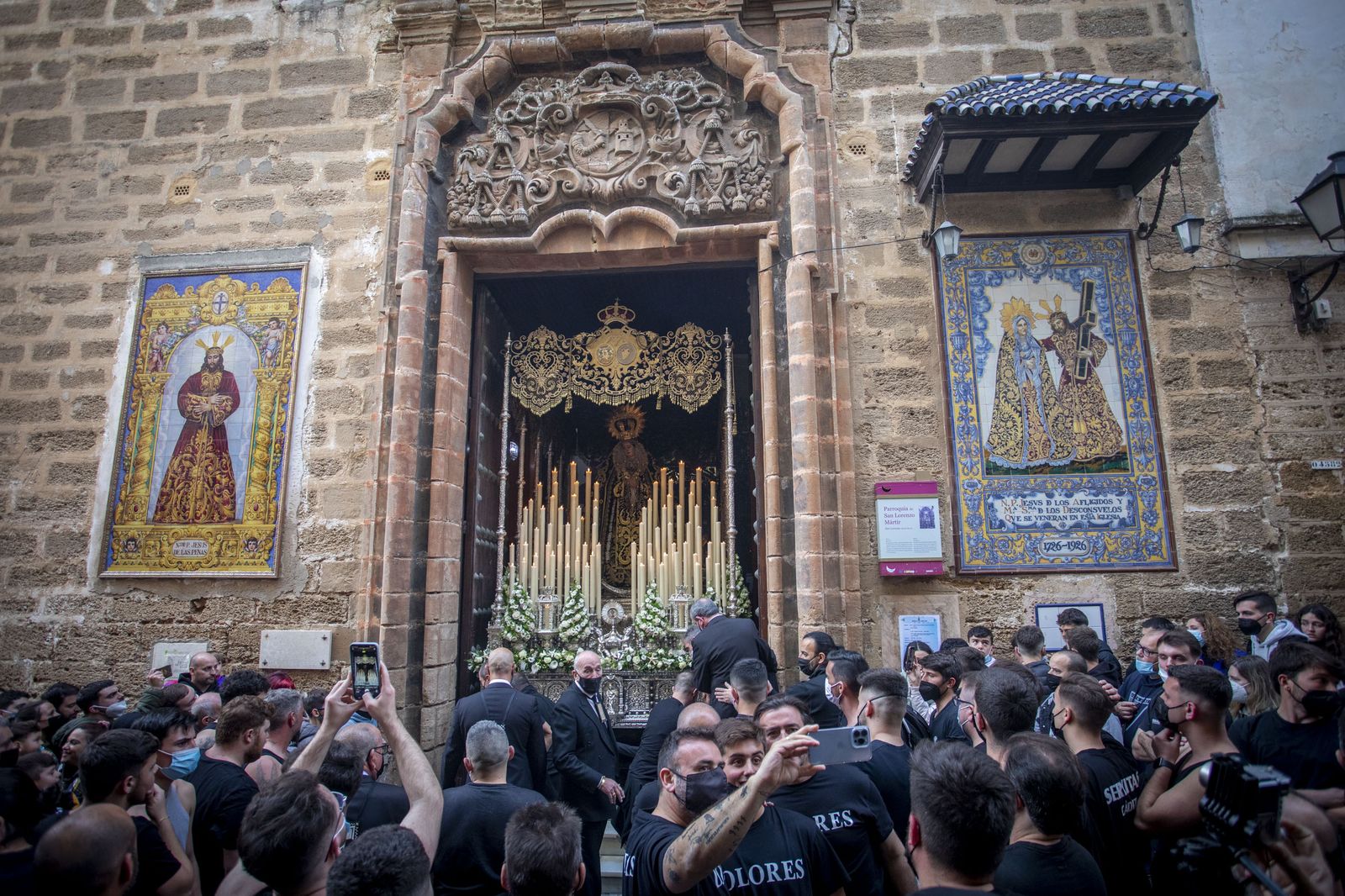 Las imágenes del Viernes de Dolores