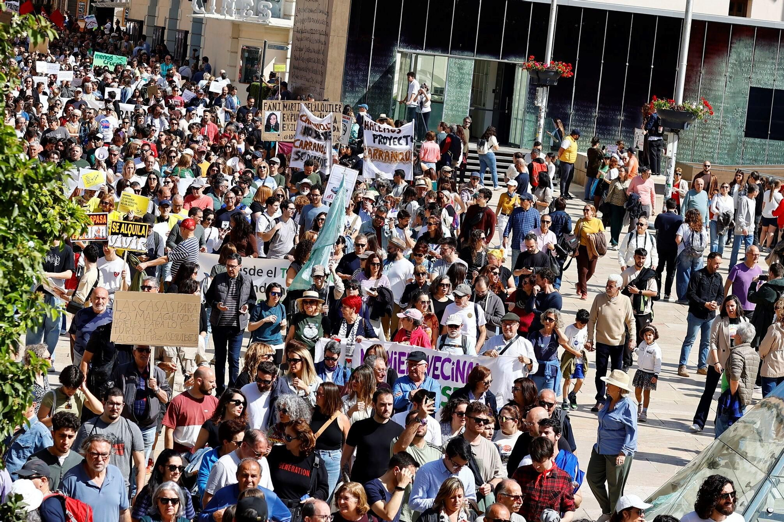 Manifestación por la Vivienda en Málaga (2025)