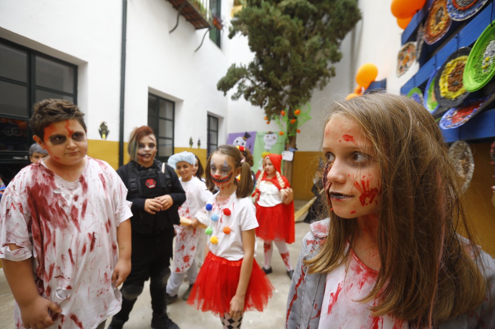 La fiesta de Halloween del colegio San Lorenzo, en imágenes