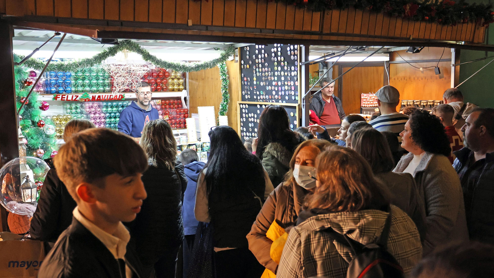 Inauguración del alumbrado de Navidad en Jerez