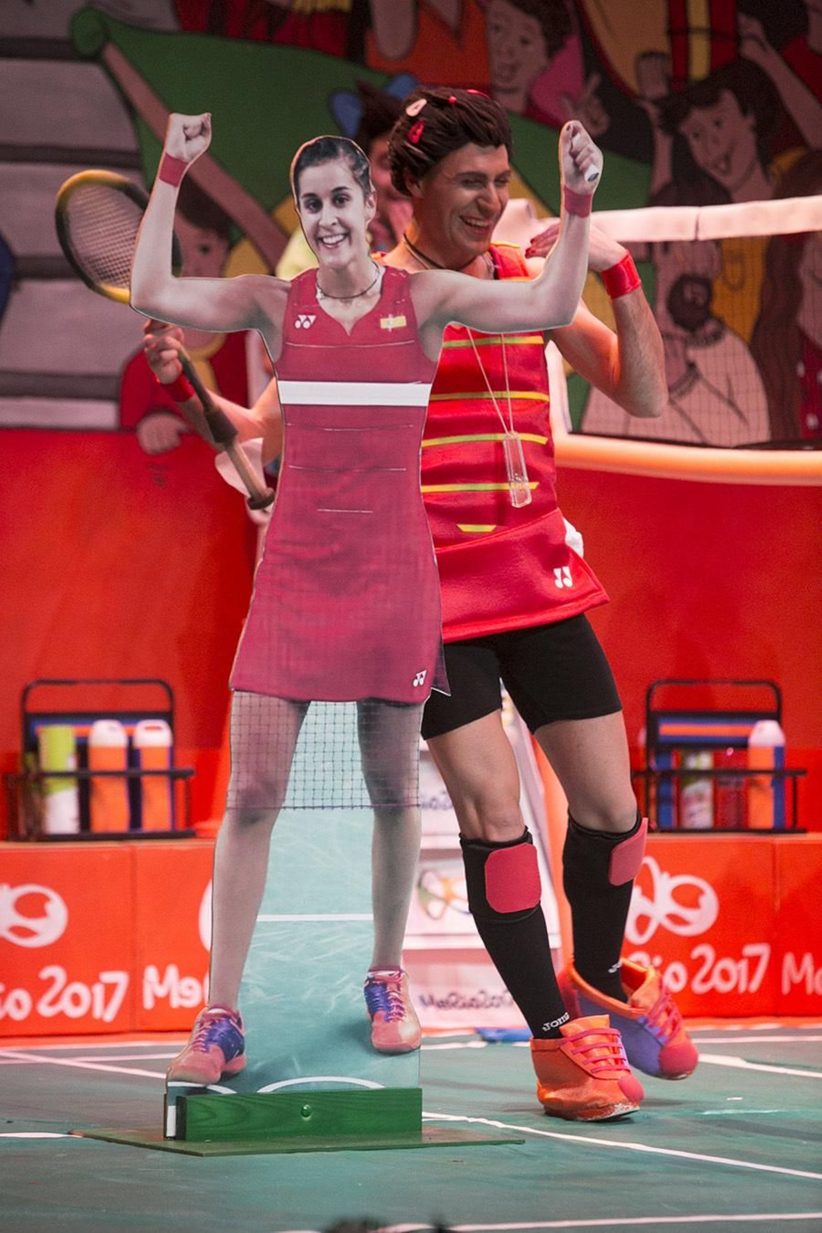 Imagen de la tercera semifinal del Carnaval Colombino