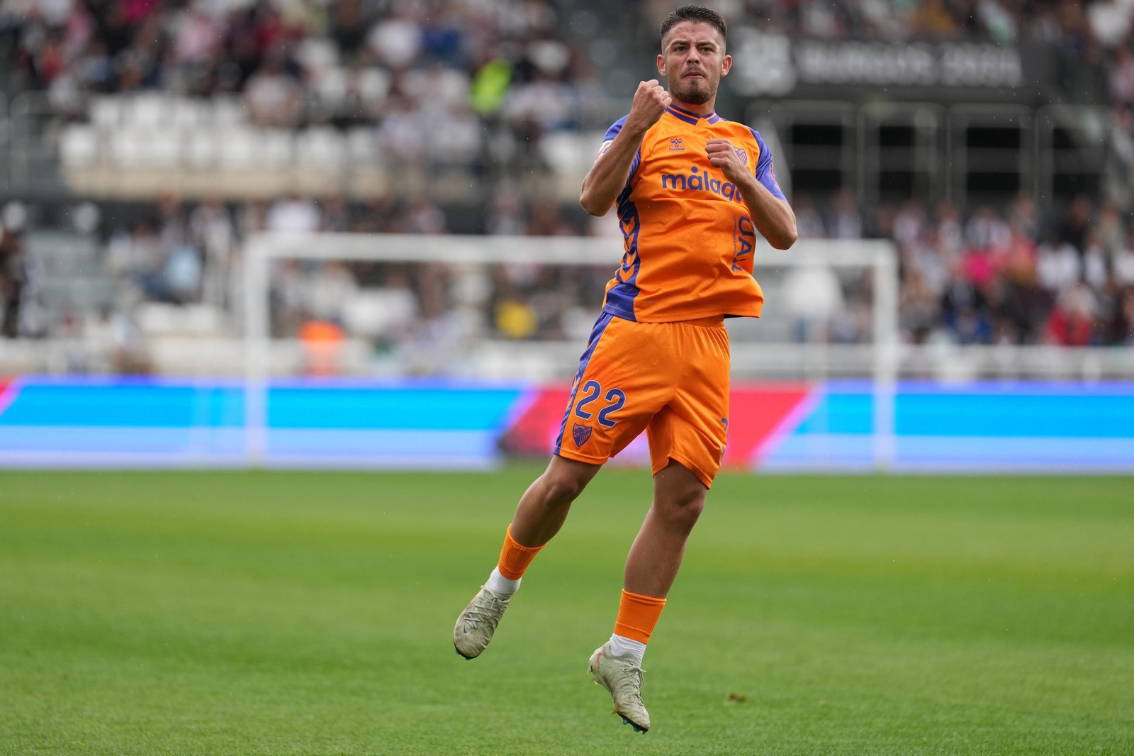 Las fotos del Burgos-Málaga CF