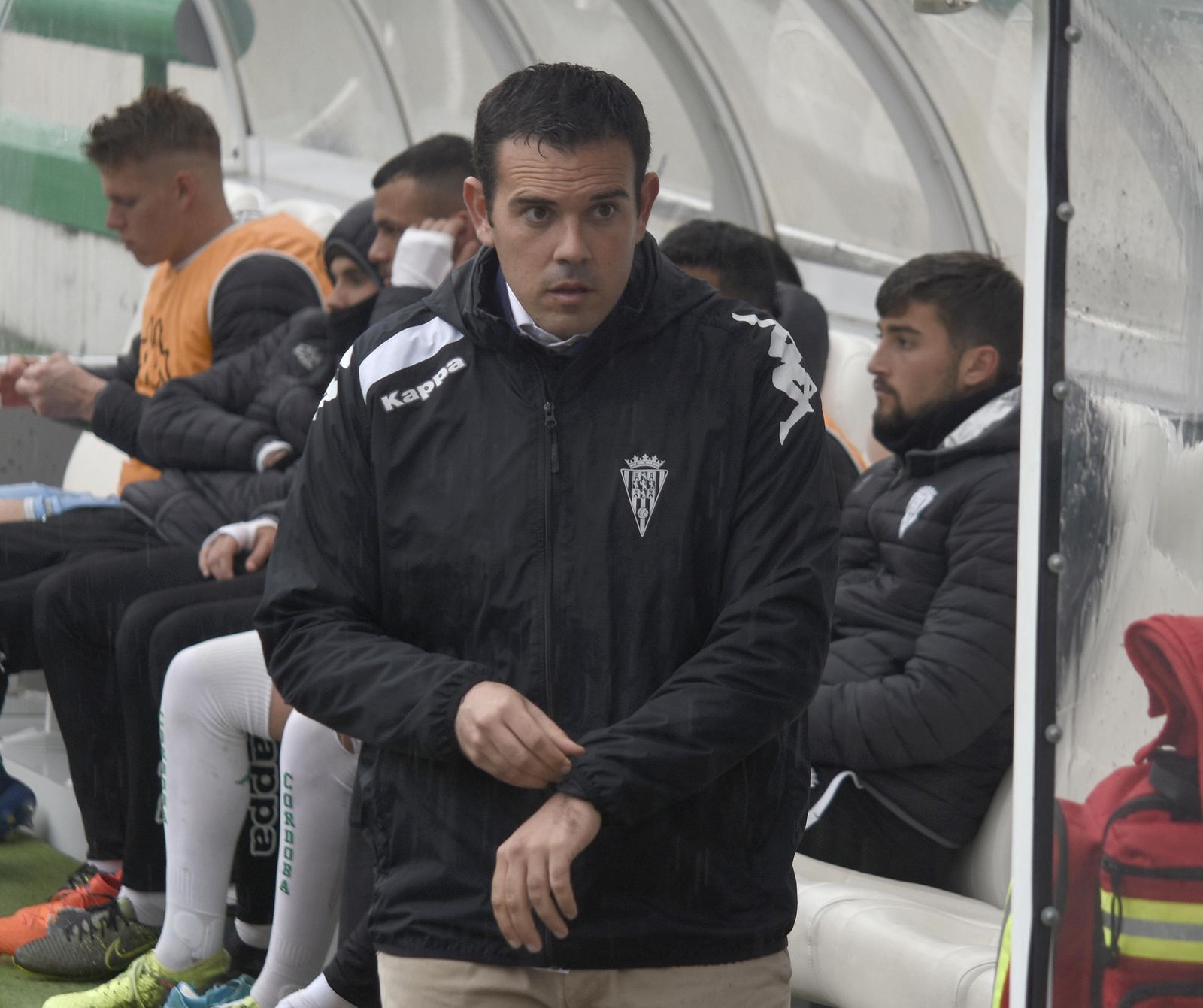 José María García, entrenador del Córdoba B.