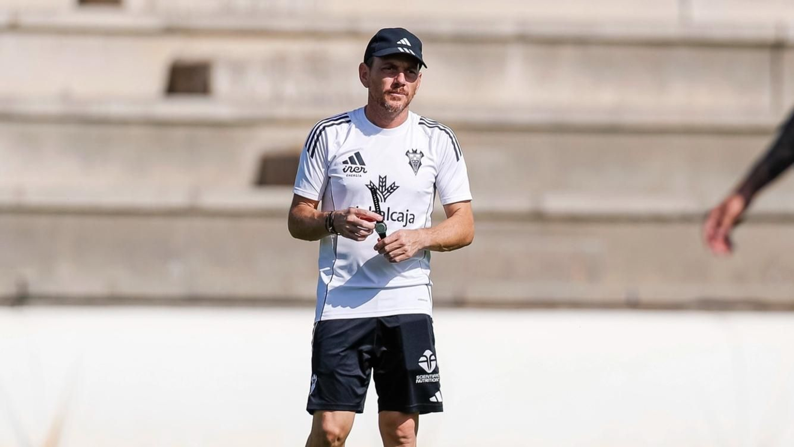 Alberto González, entrenador del Albacete Balompié.