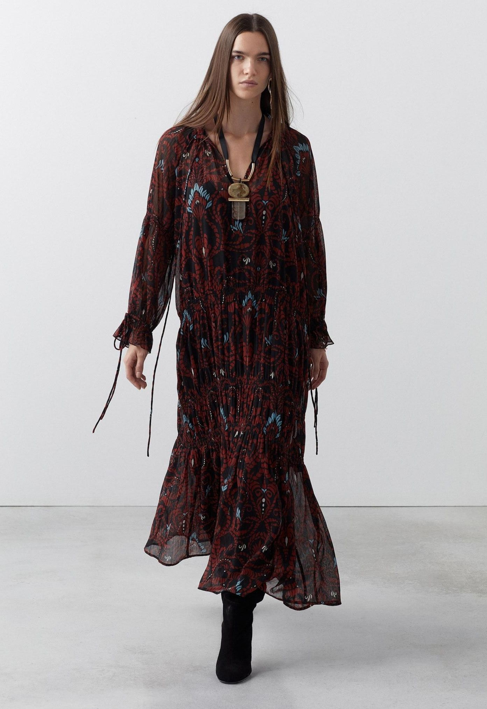 Vestido boho de Sfera.