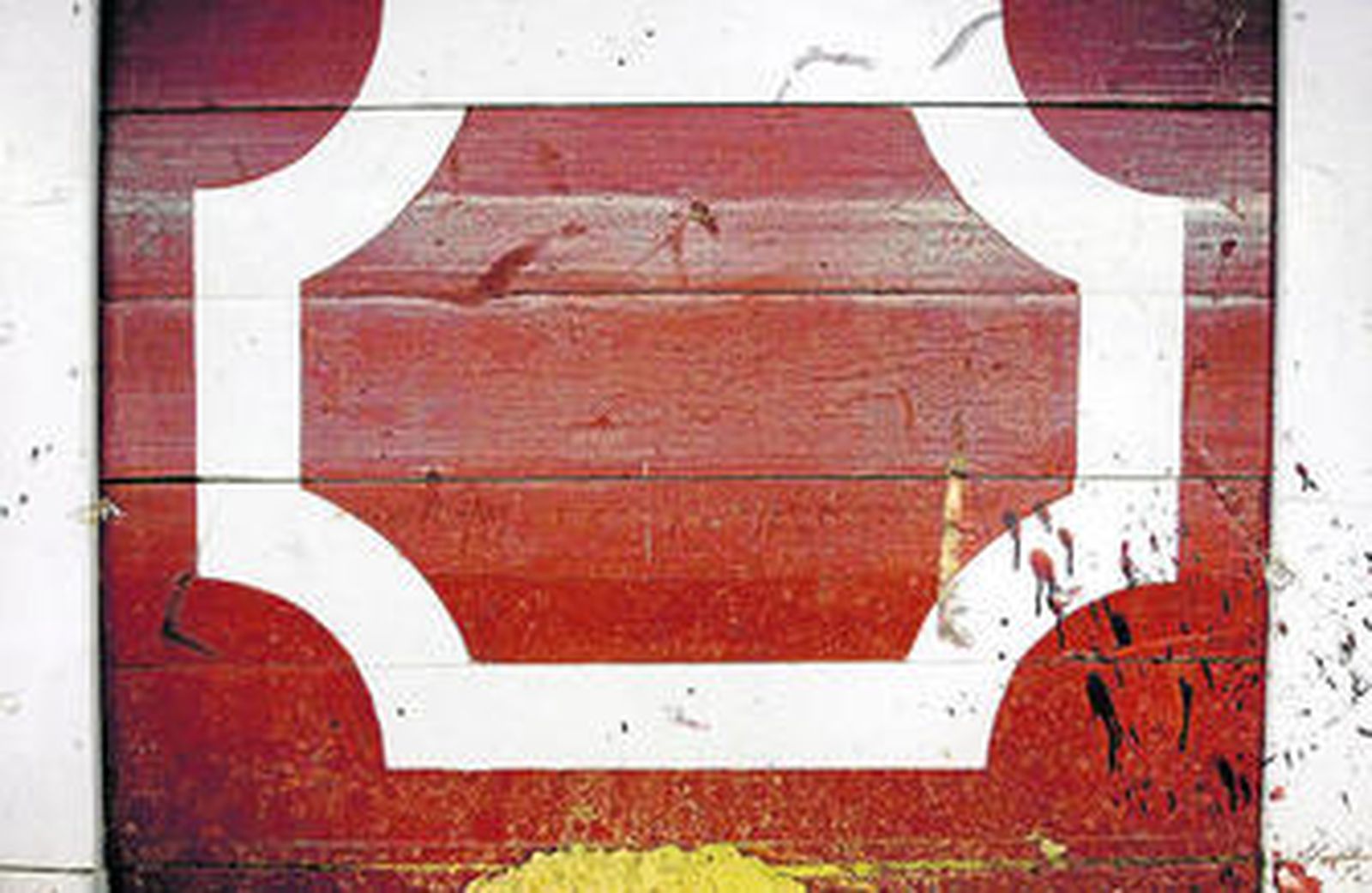 Burladero tras la corrida