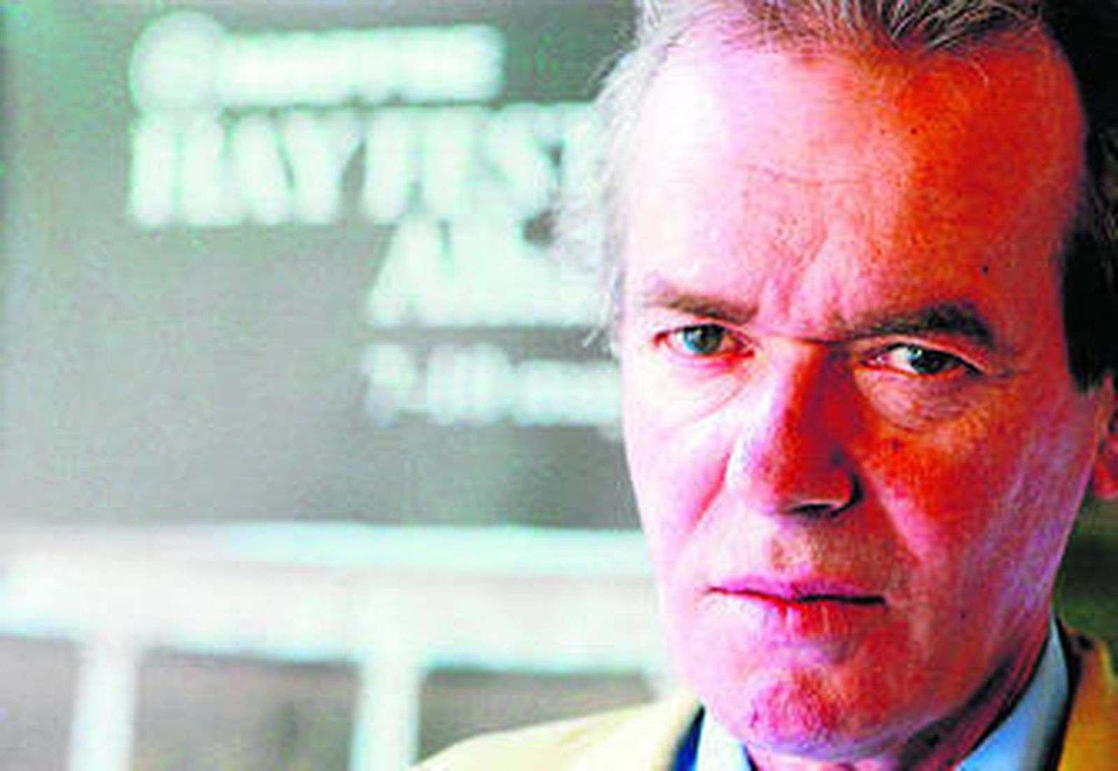 El británico Martin Amis, en una imagen de 2009, cuando participó en el Hay Festival de Granada.