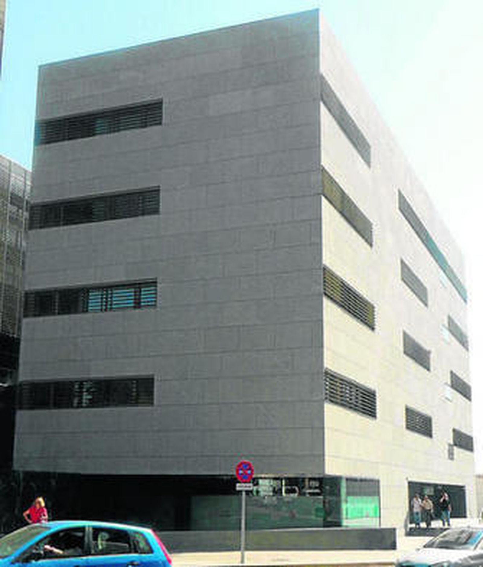 Parte de la estructura de la nueva Ciudad de la Justicia.