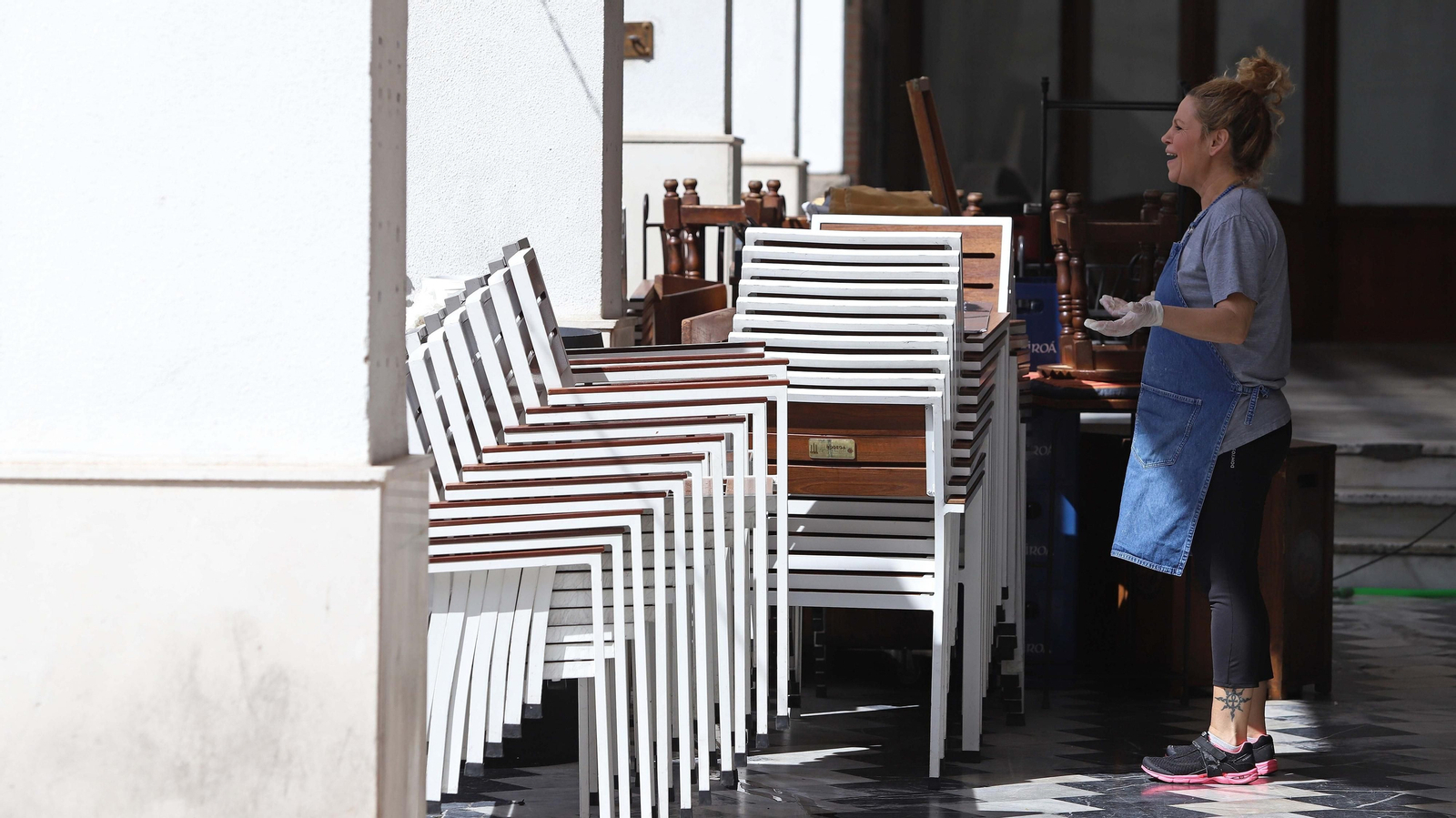 Bares de la comarca durante el desconfinamiento