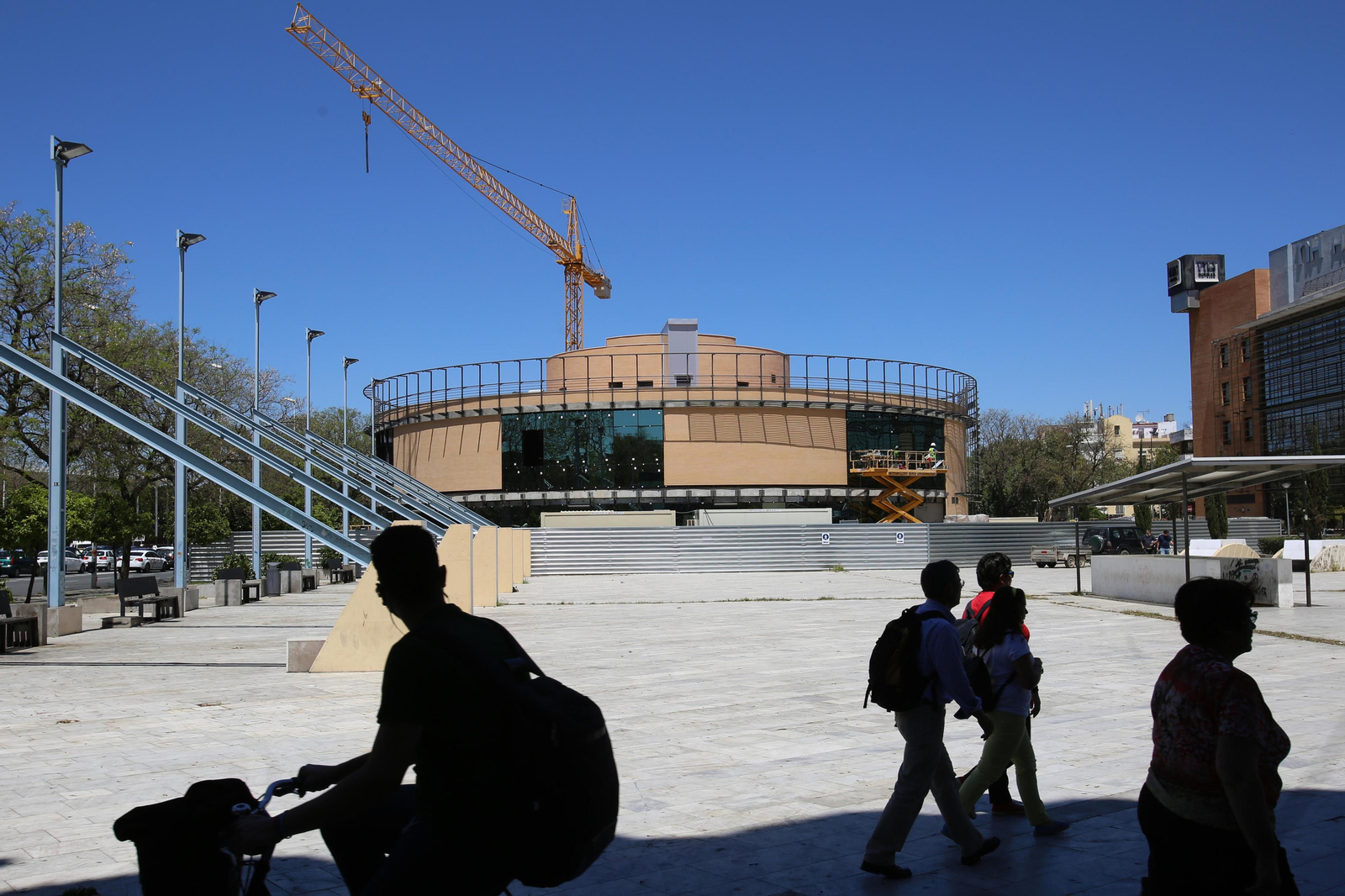 La reformada Plaza de Armas