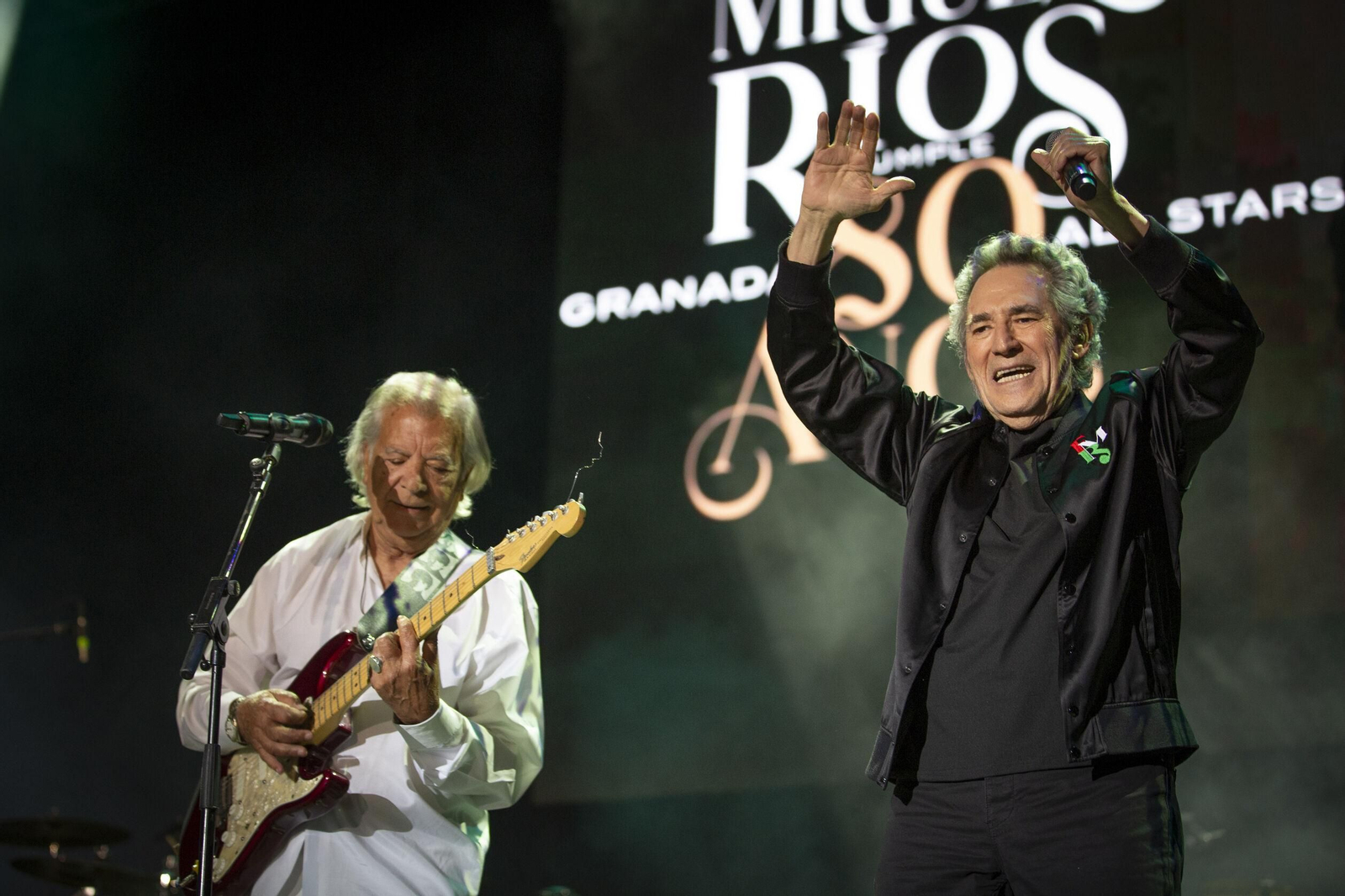 Así ha sido la fiesta rockera de cumpleaños de Miguel Ríos