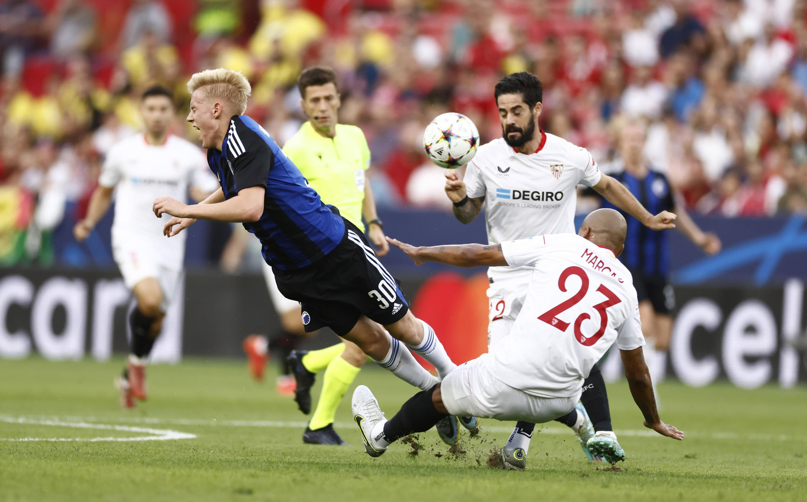 Las imágenes del Sevilla fc-Copenhague