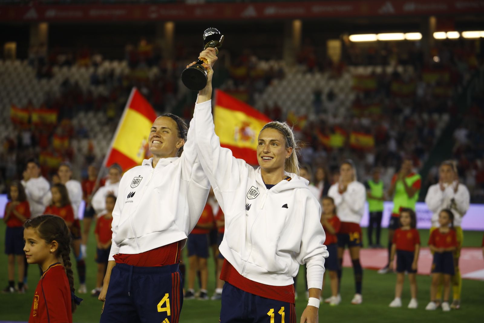Las mejores fotos de la victoria de España ante Suiza en El Arcángel de Córdoba