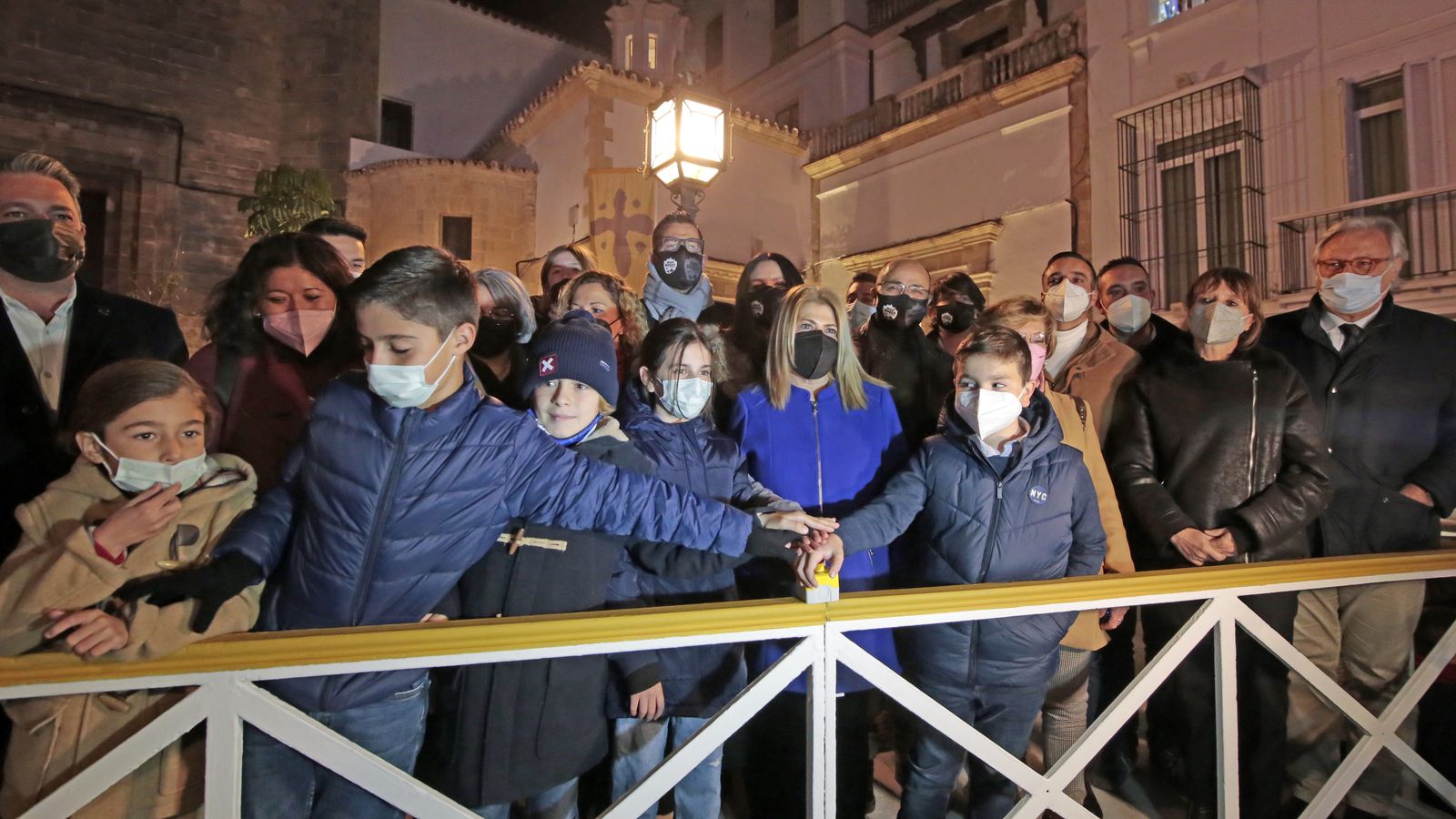 Jerez inaugura su alumbrado navideño