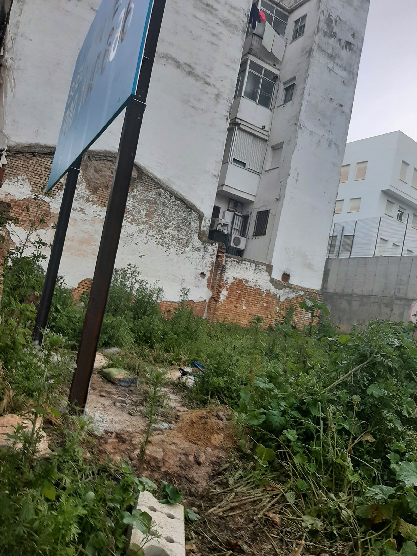 Mesa de la Ría cuestiona la colocación de una valla publicitaria en el Cabezo de San Pedro de la calle Aragón